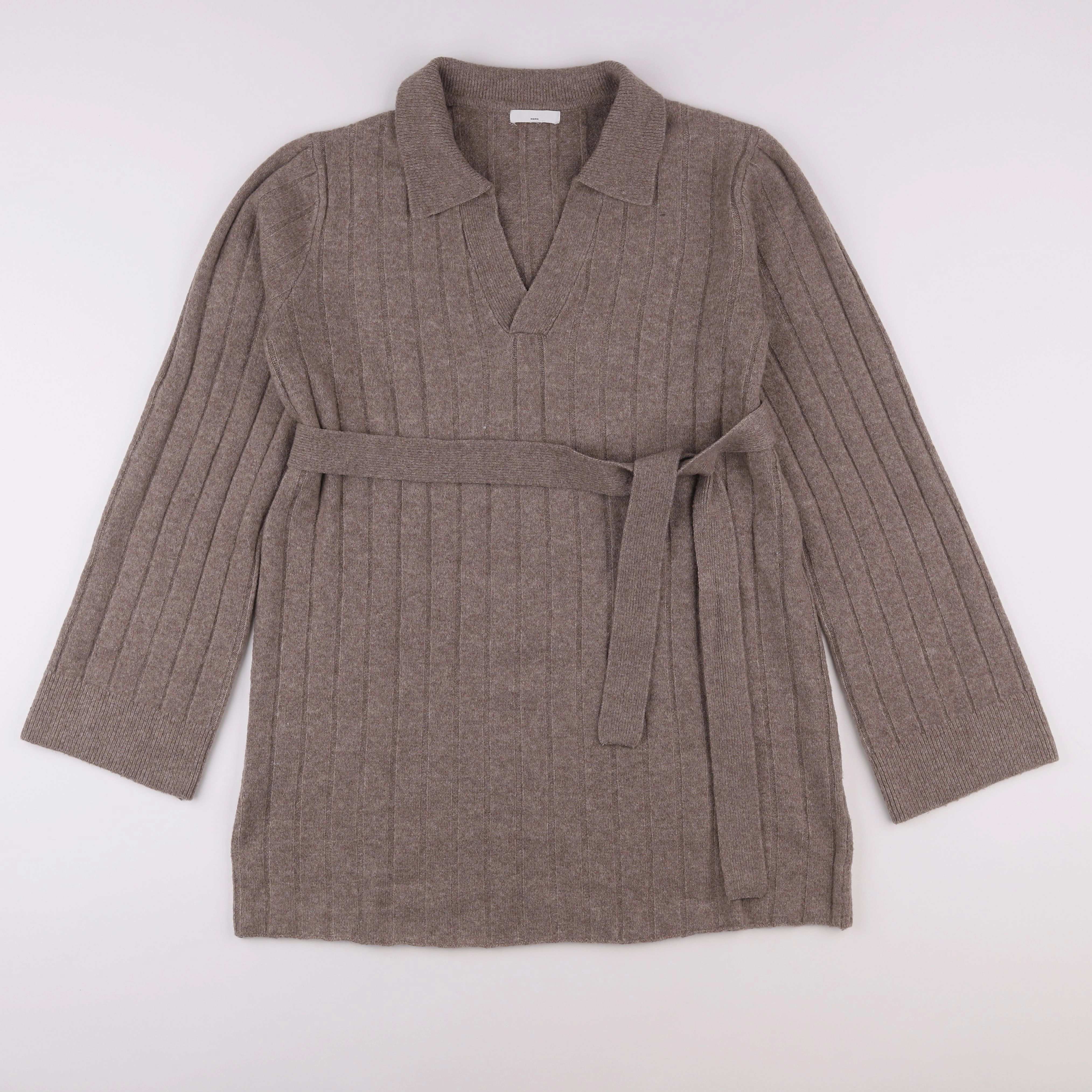 H&M - robe grossesse marron - 38 à 40
