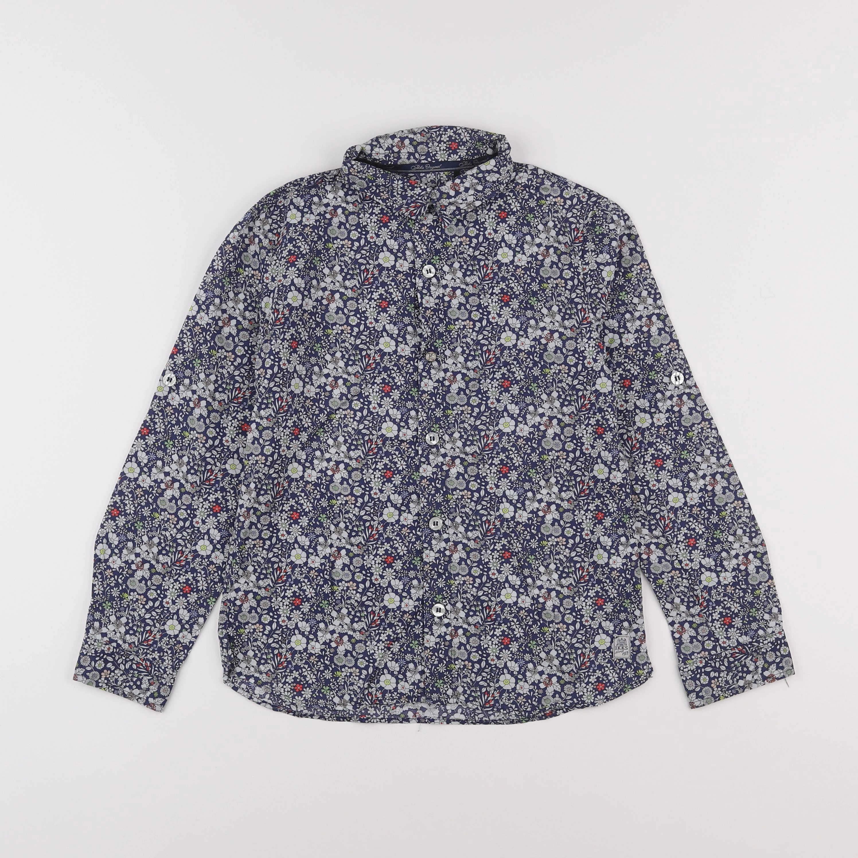 IKKS - chemise bleu - 8 ans