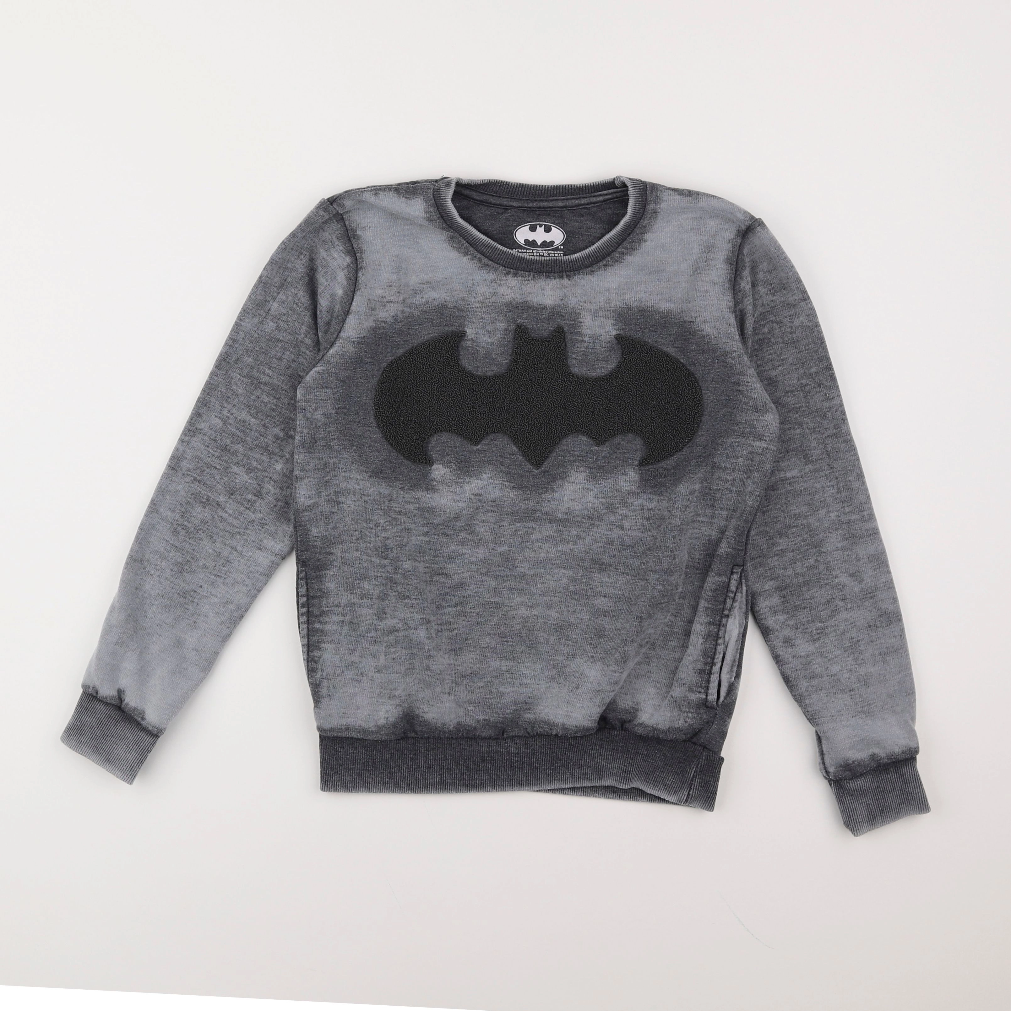 Little Eleven Paris - sweat gris - 10 ans