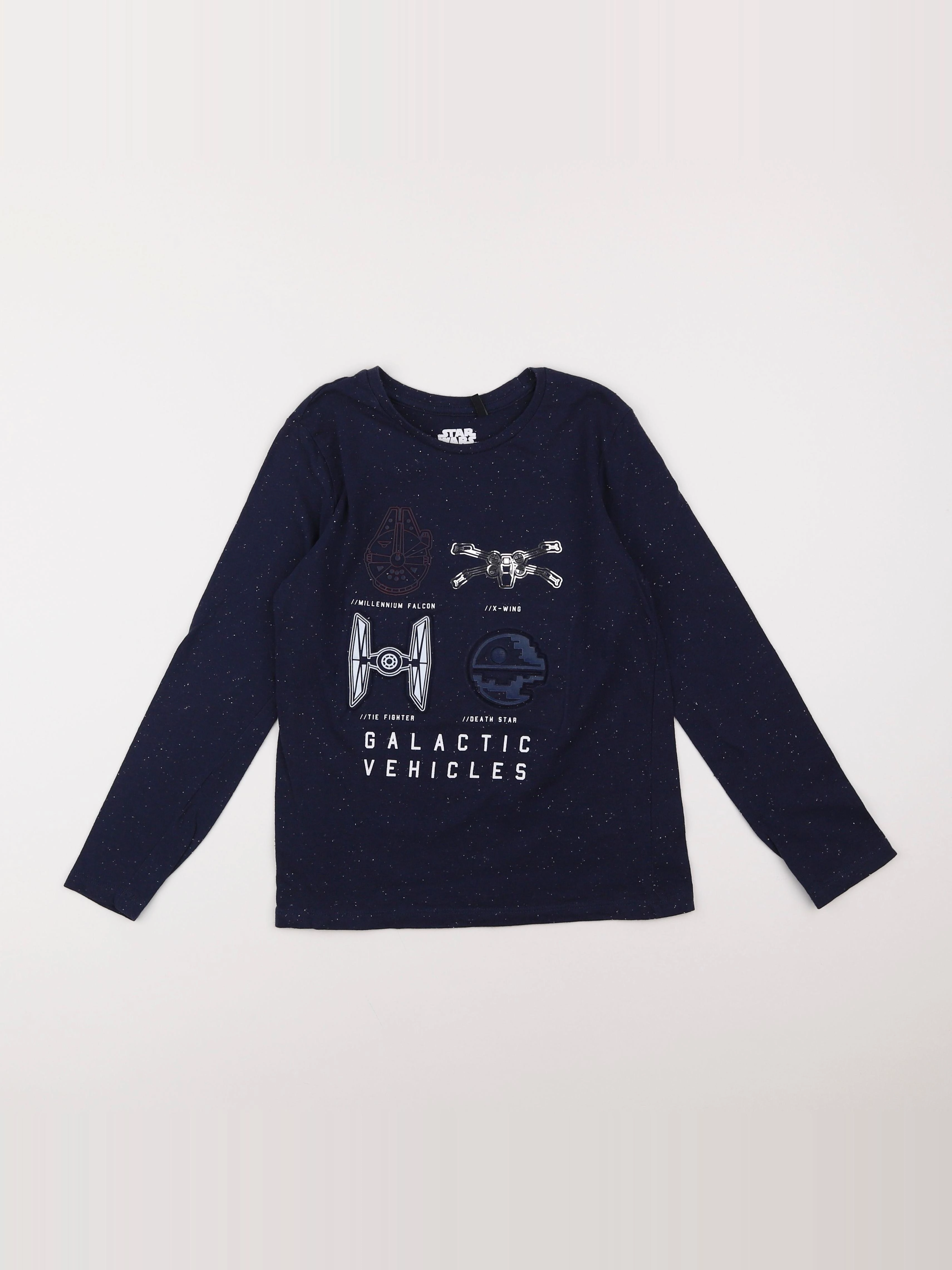 IKKS - tee-shirt bleu - 10 ans