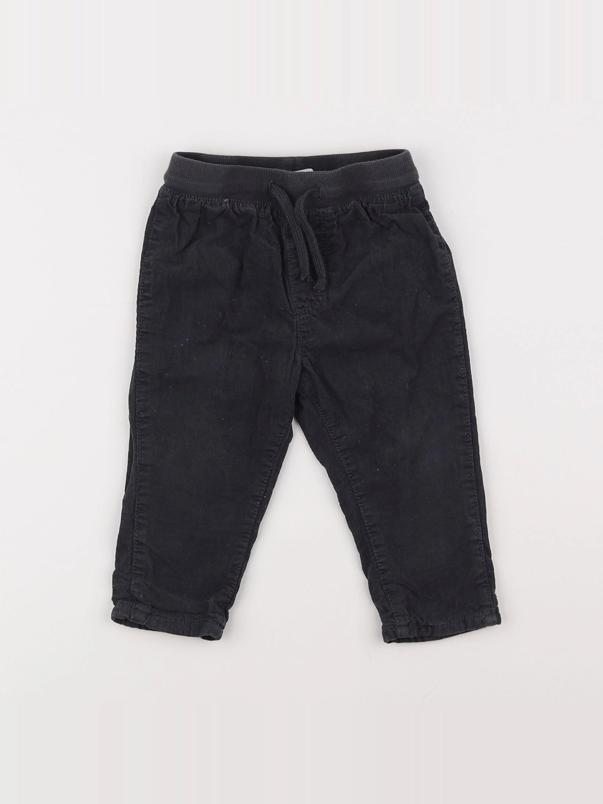 H&M - pantalon gris - 6/9 mois