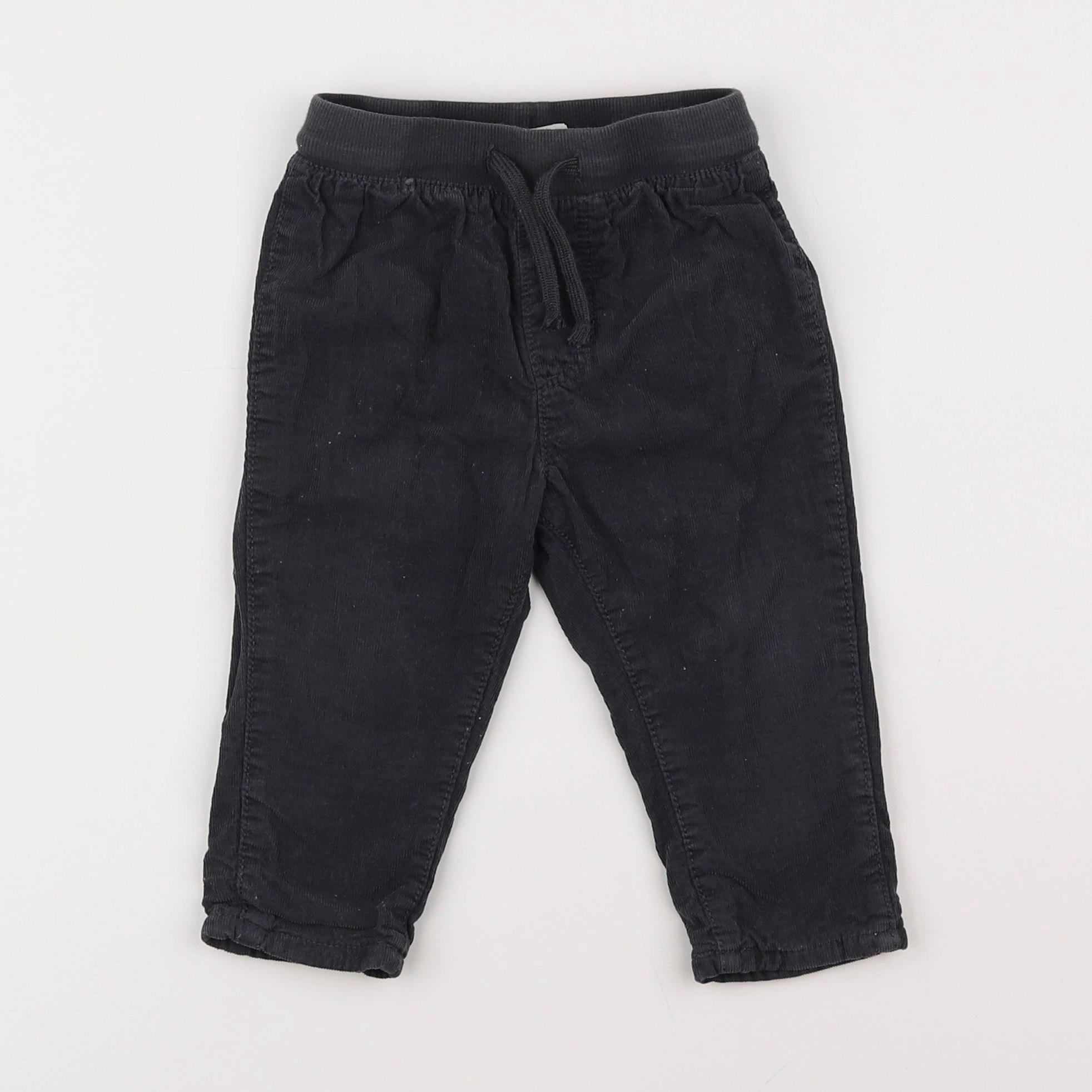 H&M - pantalon gris - 6/9 mois