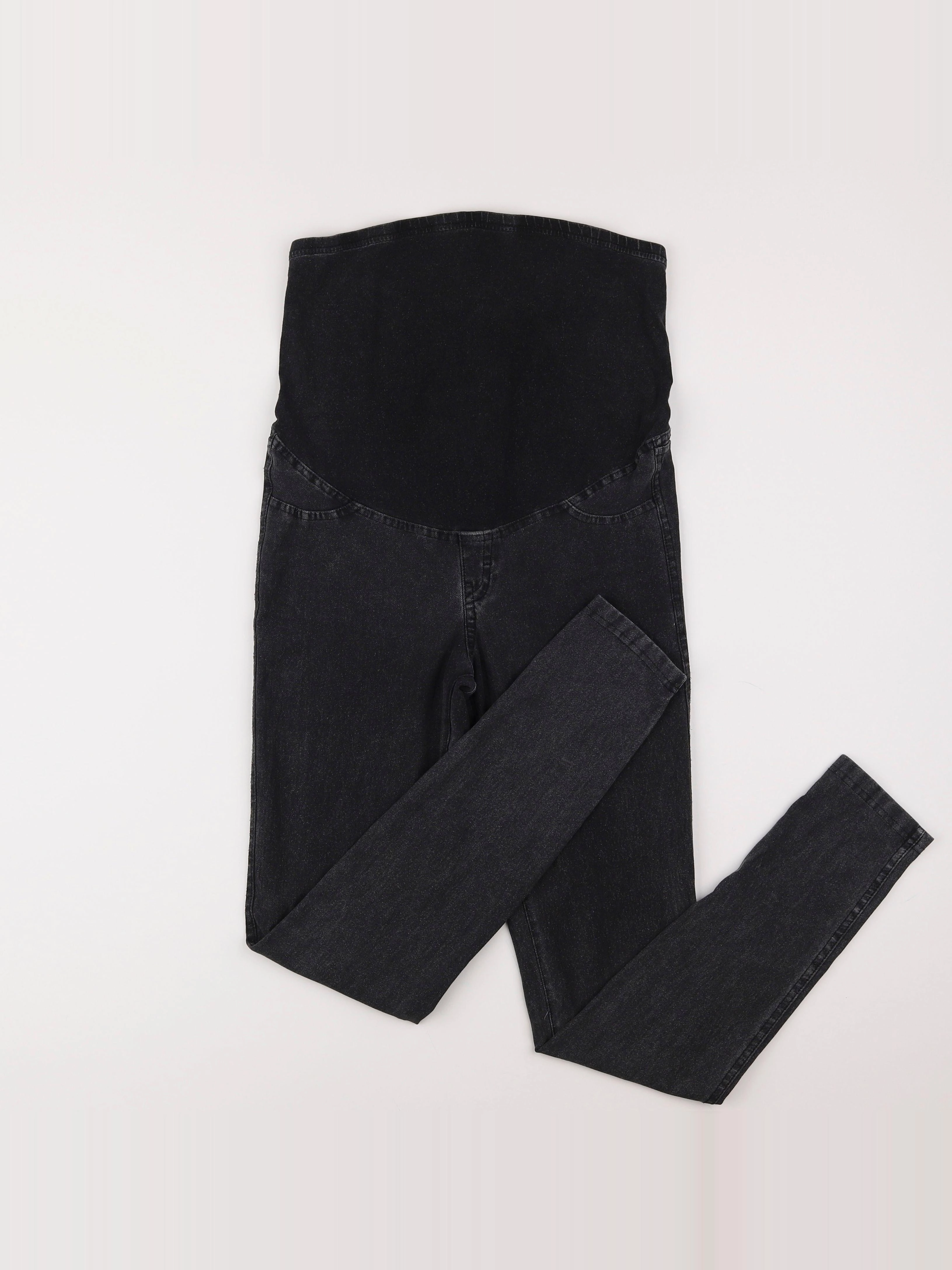 H&M - pantalon grossesse gris - 38