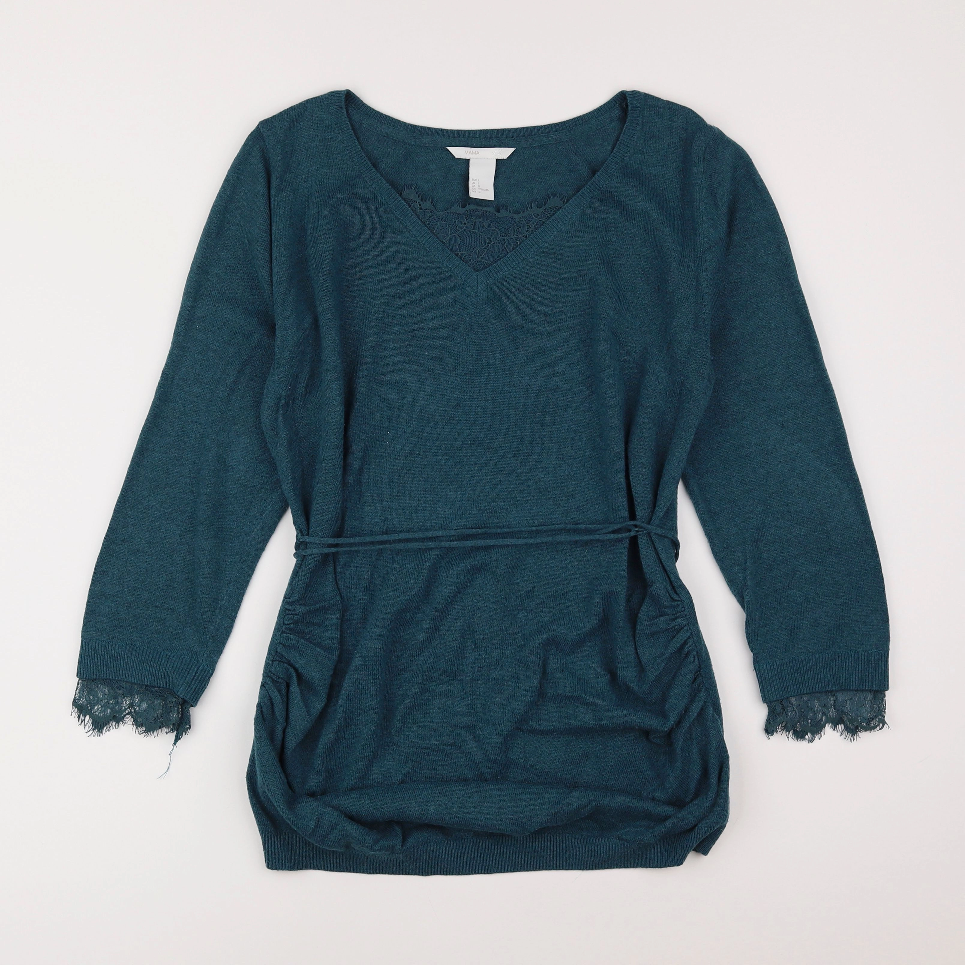 H&M - pull vert - 44 à 46