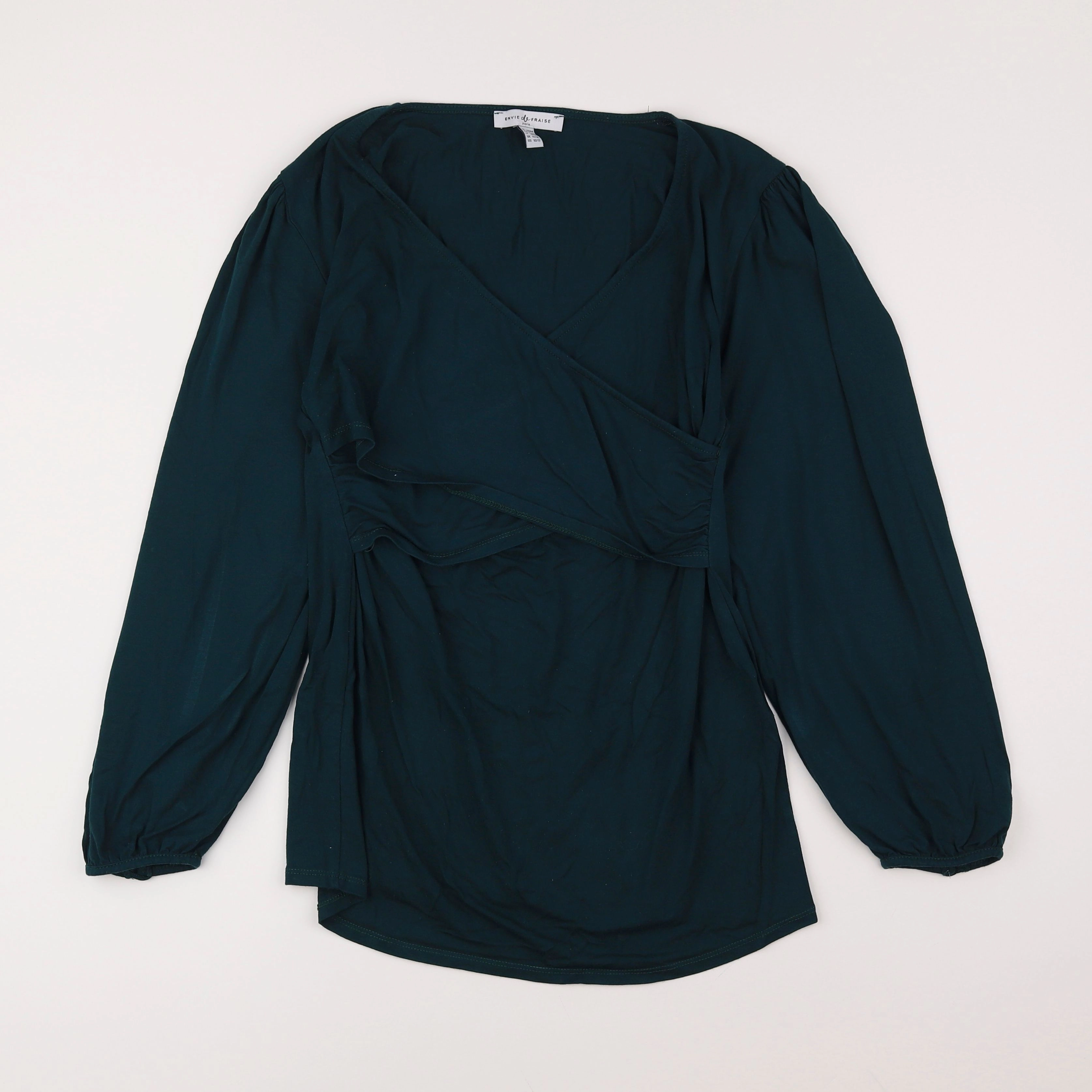 Envie de fraise - tee-shirt grossesse vert - 42 à 44