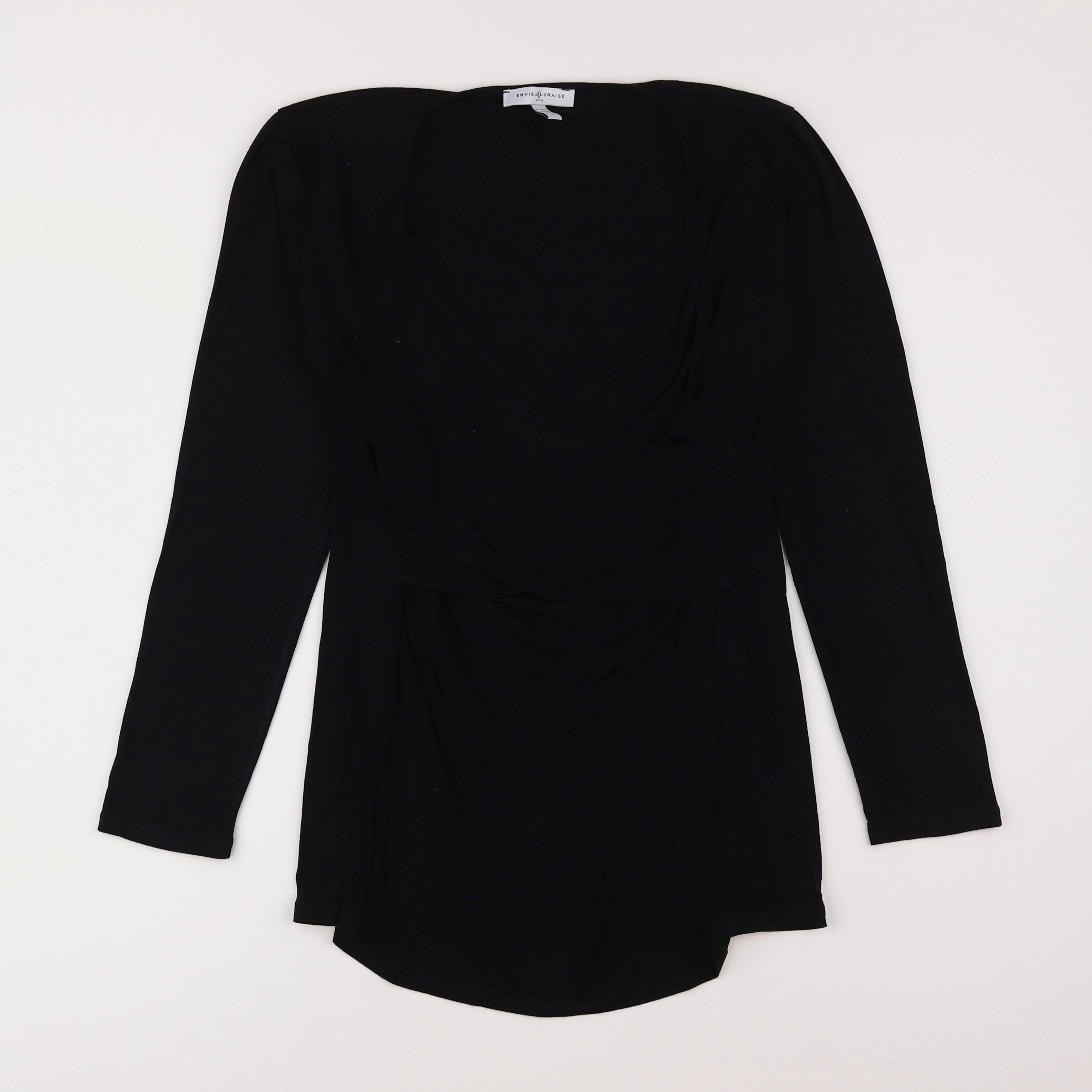 Envie de fraise - tee-shirt grossesse noir - 42 à 44
