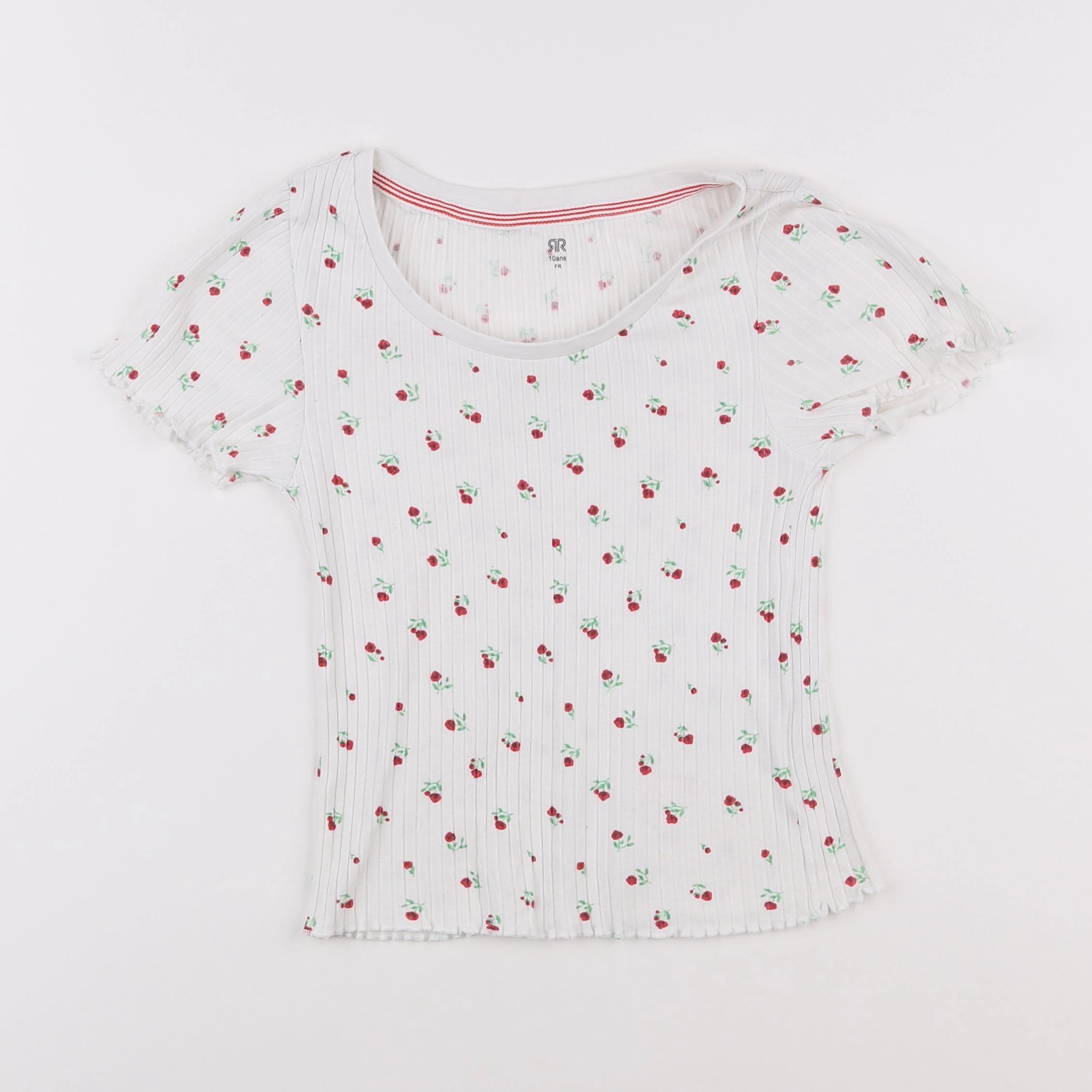 La Redoute - tee-shirt blanc - 10 ans