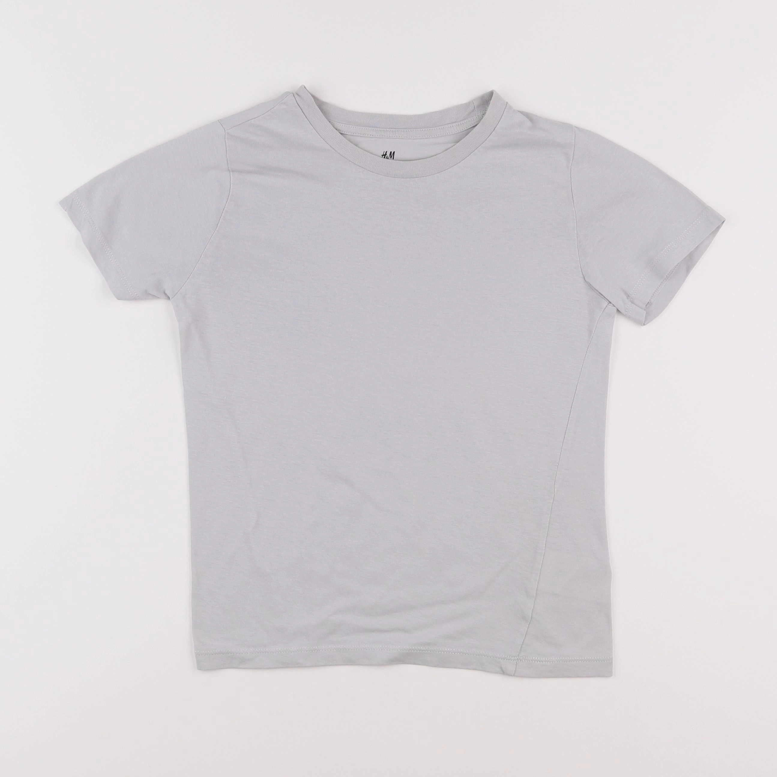 H&M - tee-shirt gris - 6/8 ans