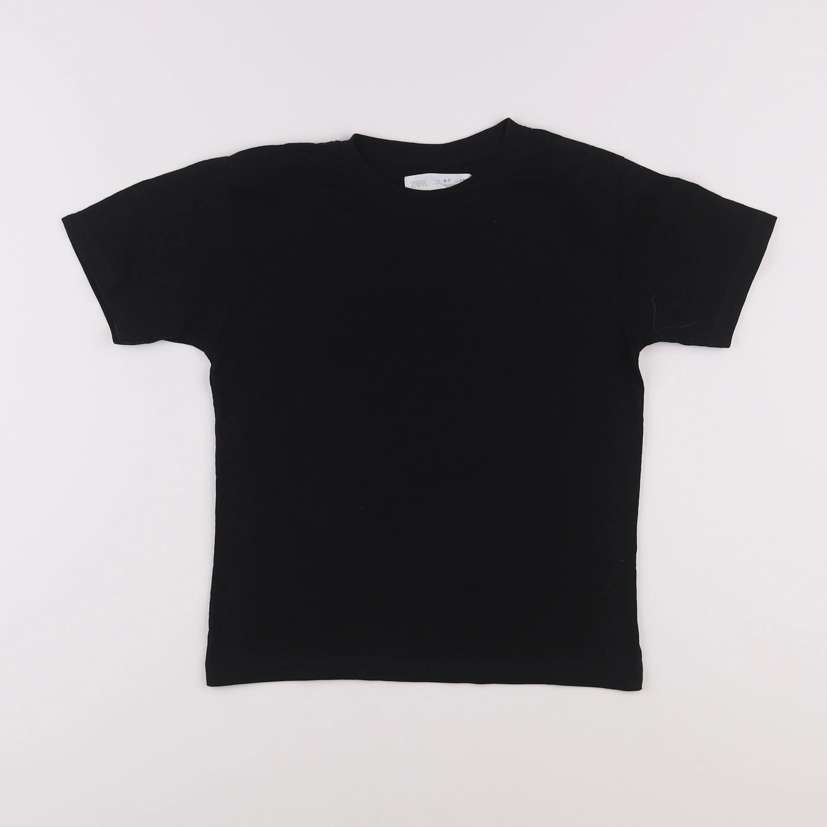 Zara - tee-shirt noir - 6/7 ans