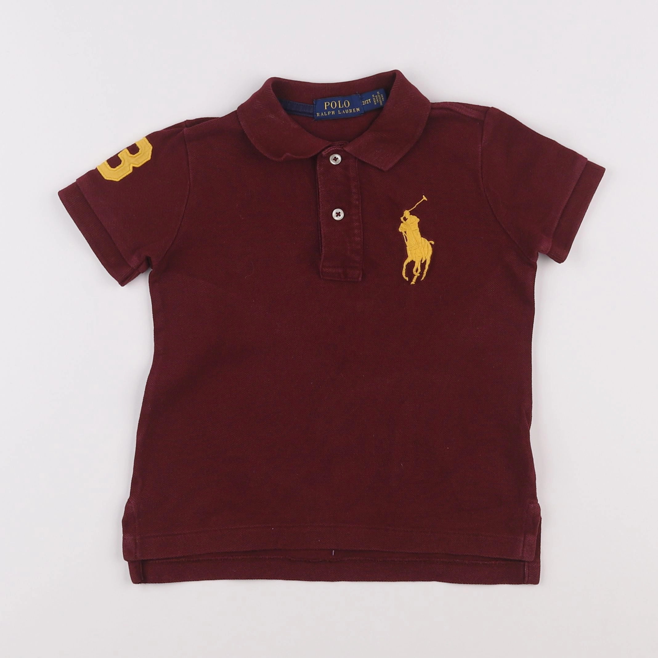 Ralph Lauren - polo rouge - 2 ans