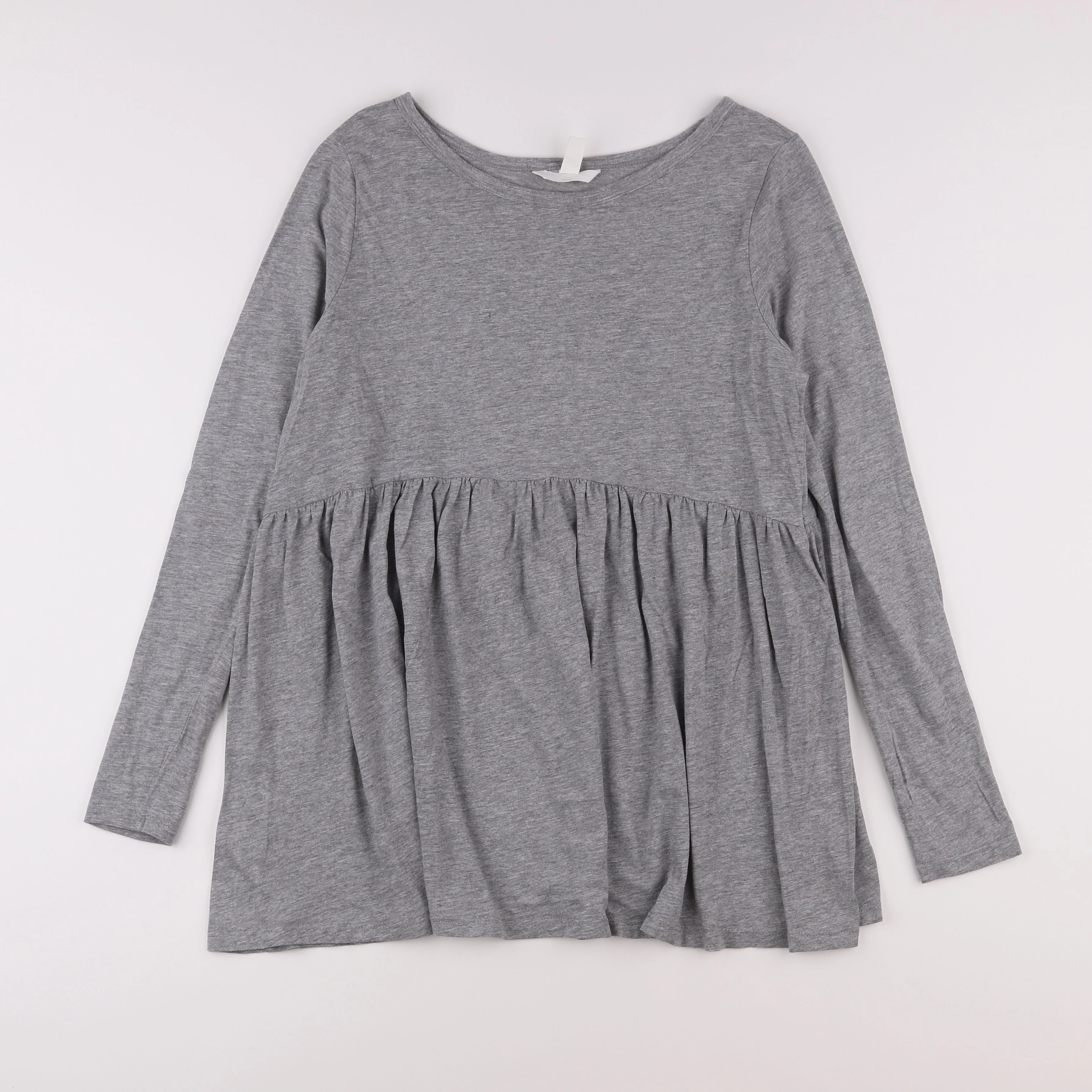 H&M - tee-shirt grossesse gris - 40 à 42