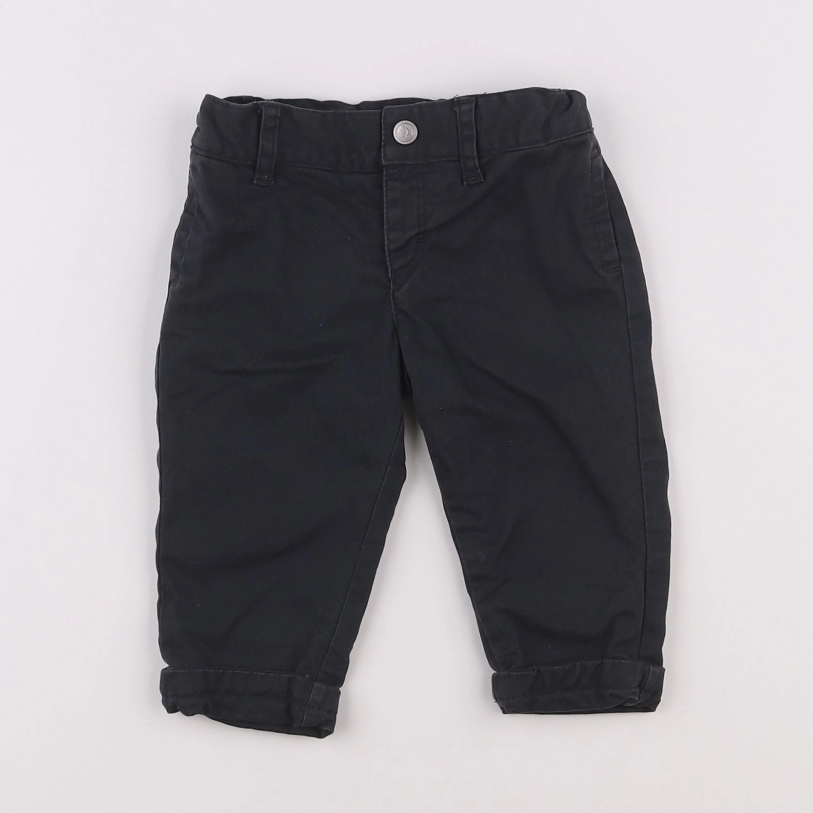 Petit Bateau - pantalon noir - 3 mois