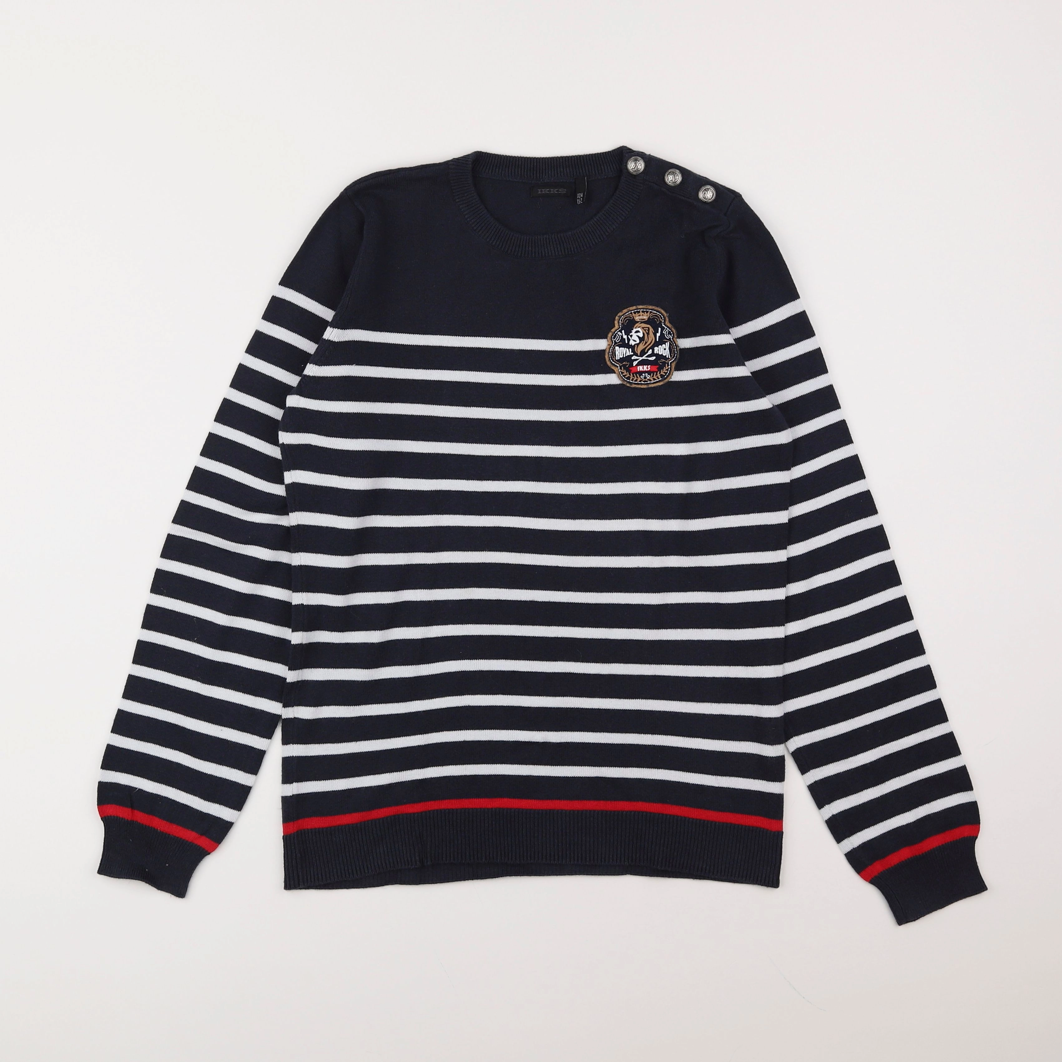 IKKS - pull bleu - 12 ans