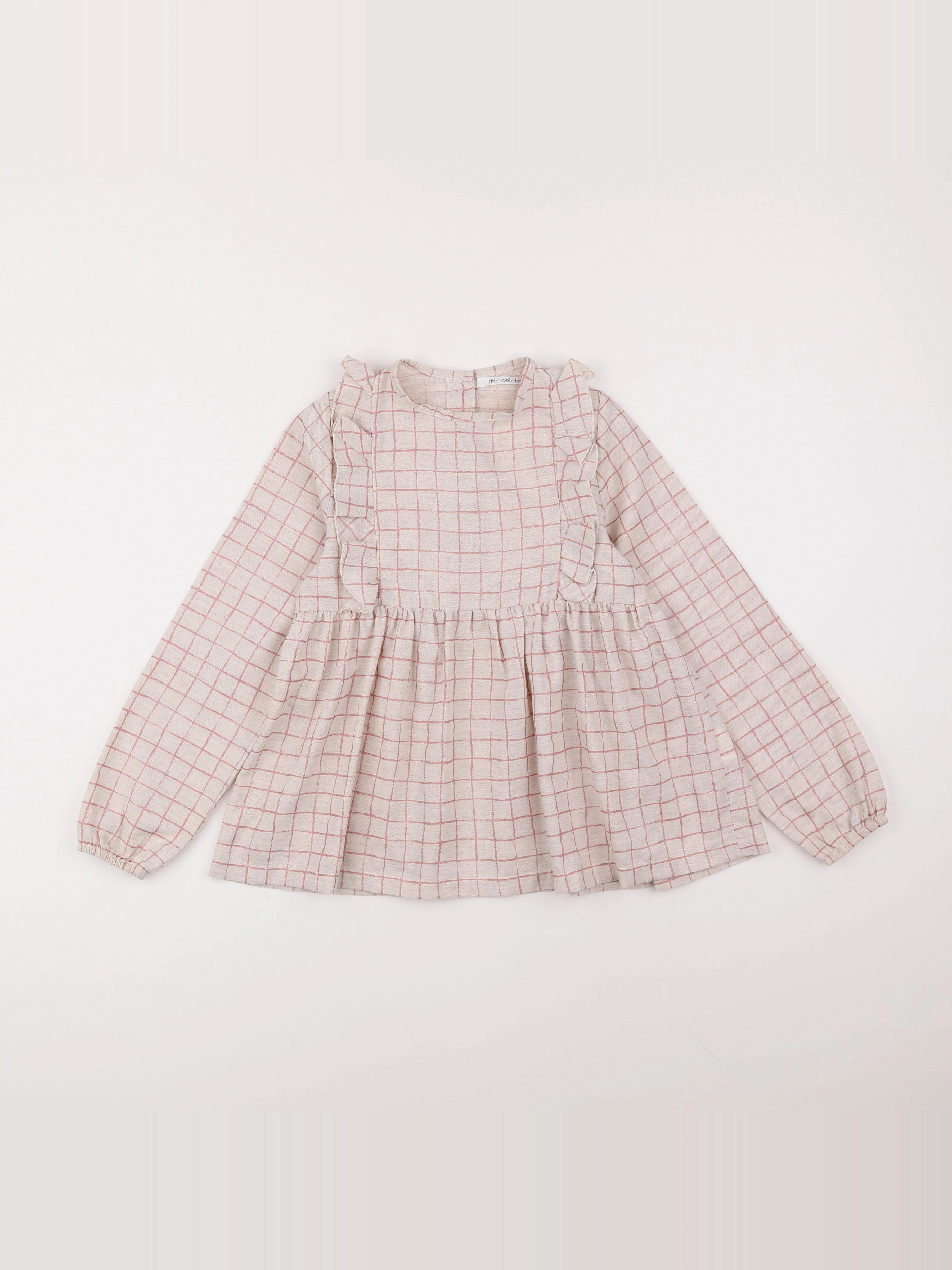 Little Celebs - blouse beige - 10 ans
