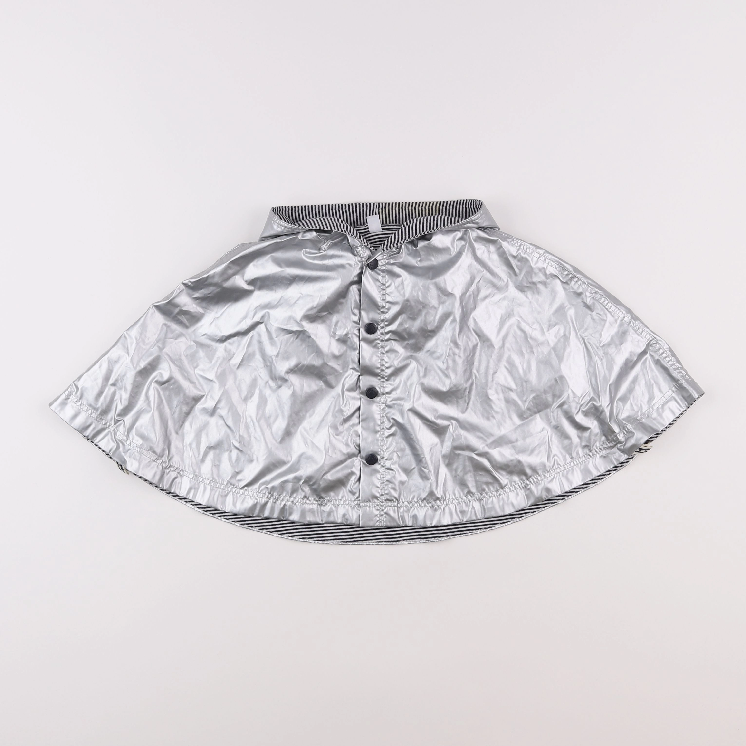 Petit Bateau - imperméable argent - 12/18 mois