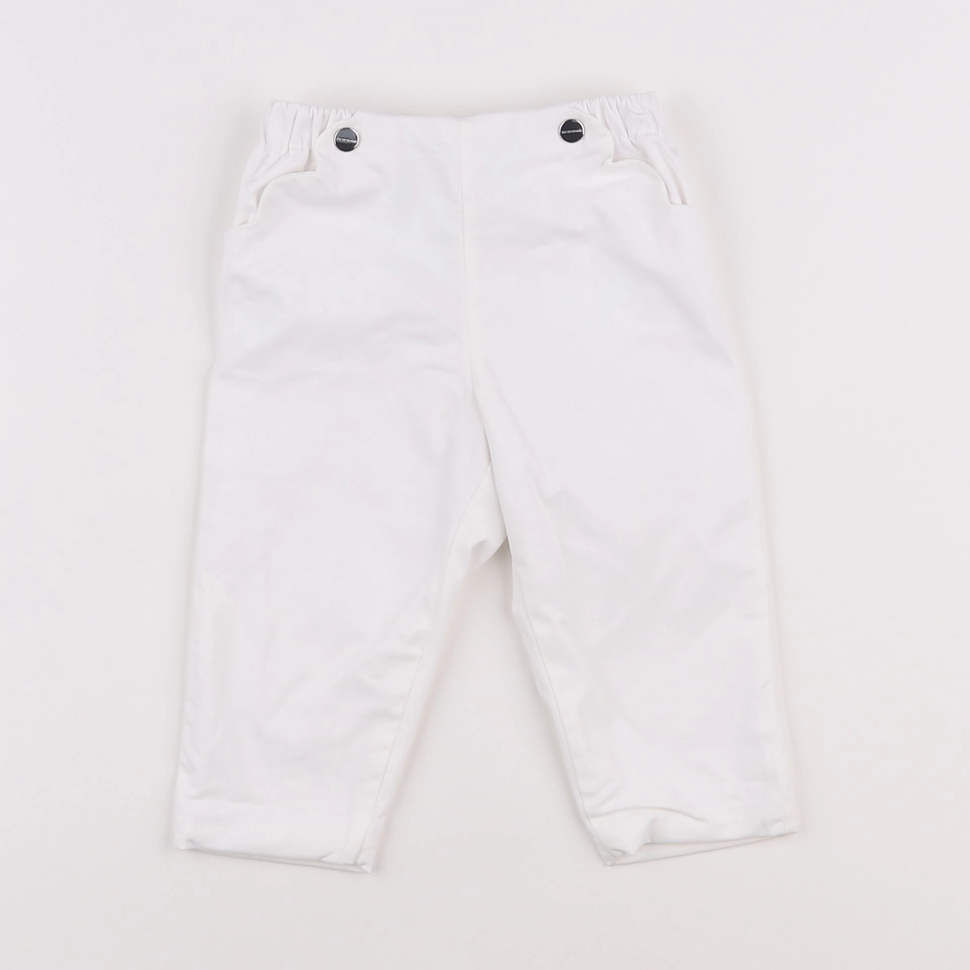 Jacadi - pantalon doublé blanc - 12 mois