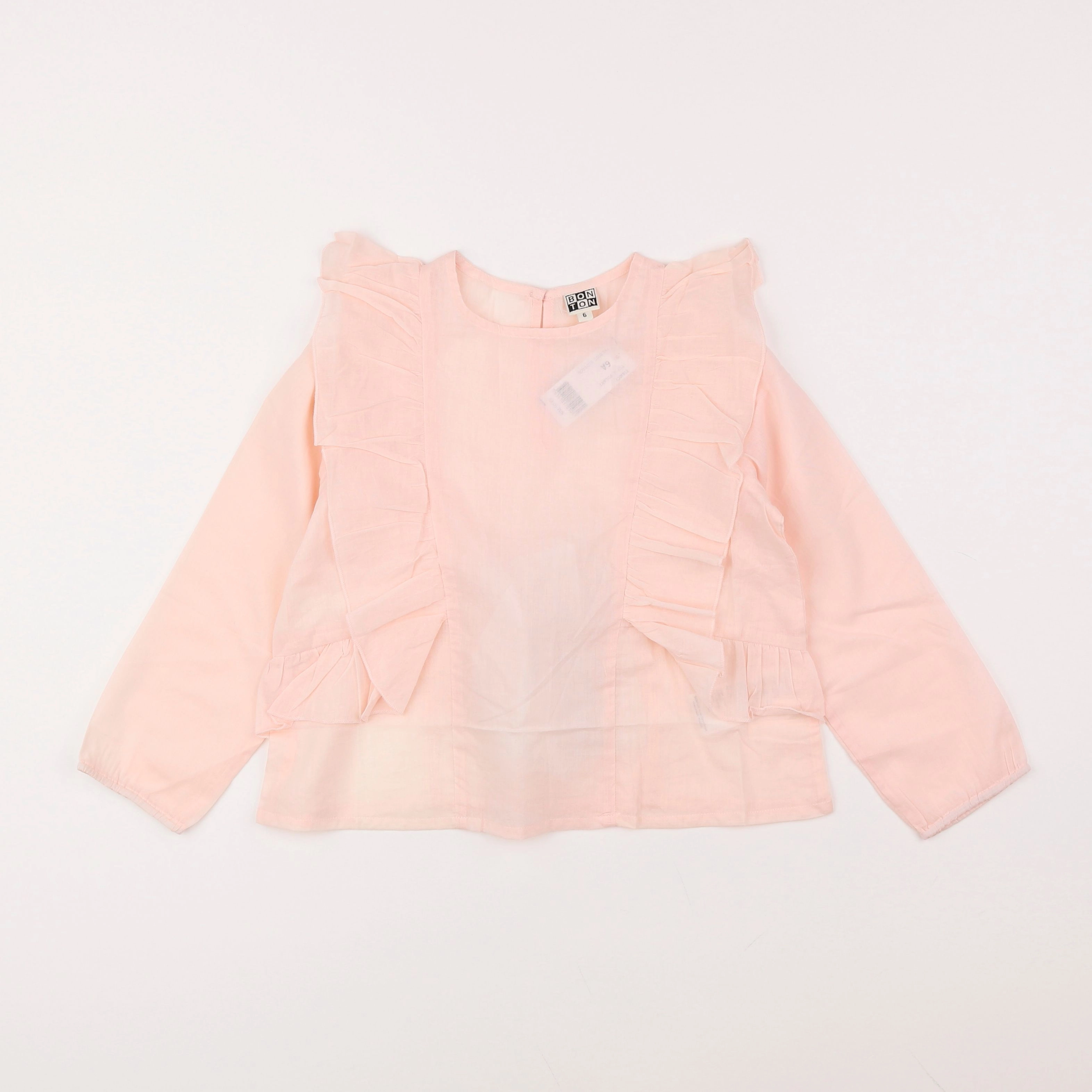 Bonton - blouse rose - 6 ans