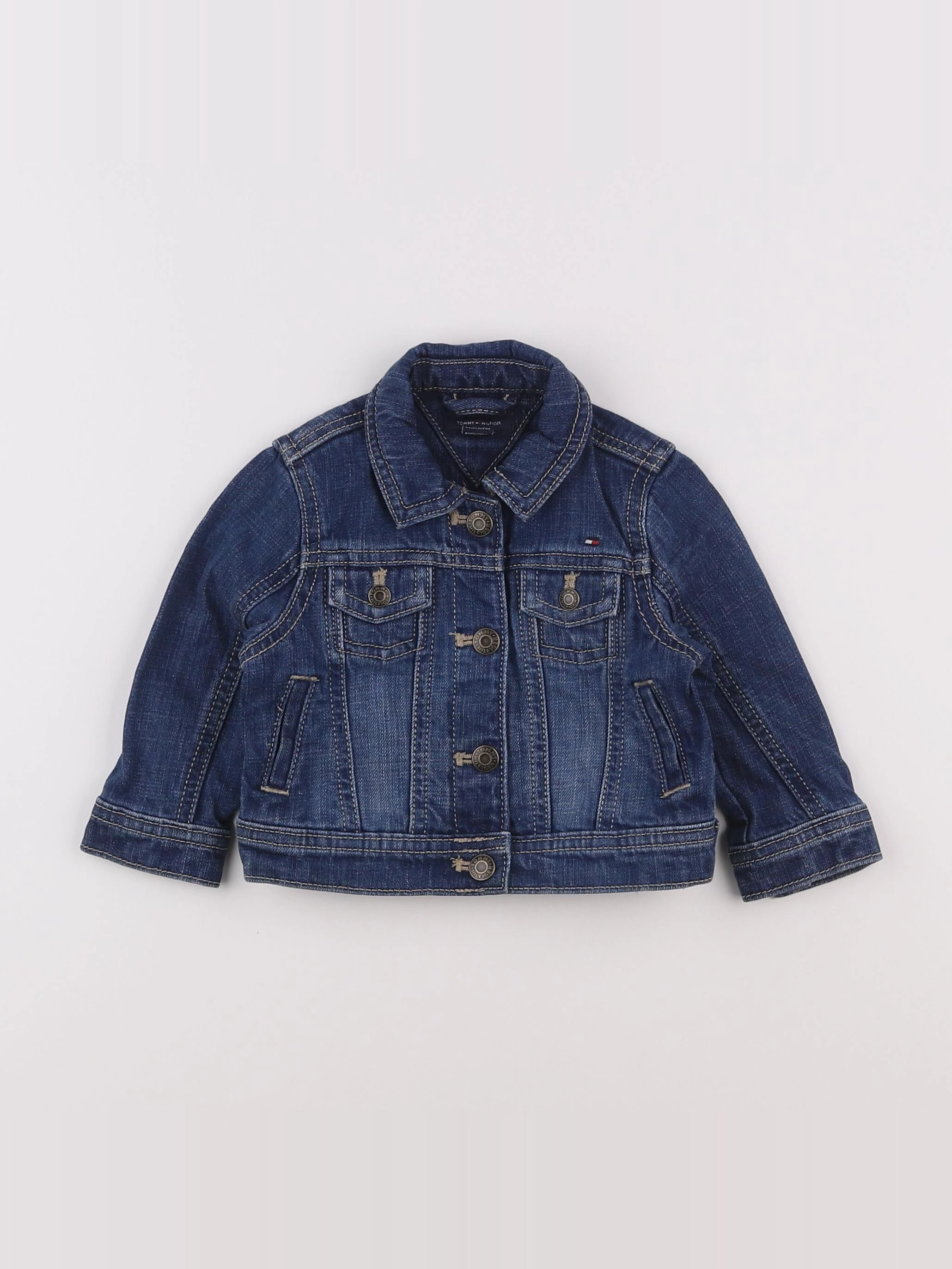Tommy Hilfiger - veste bleu - 12 mois
