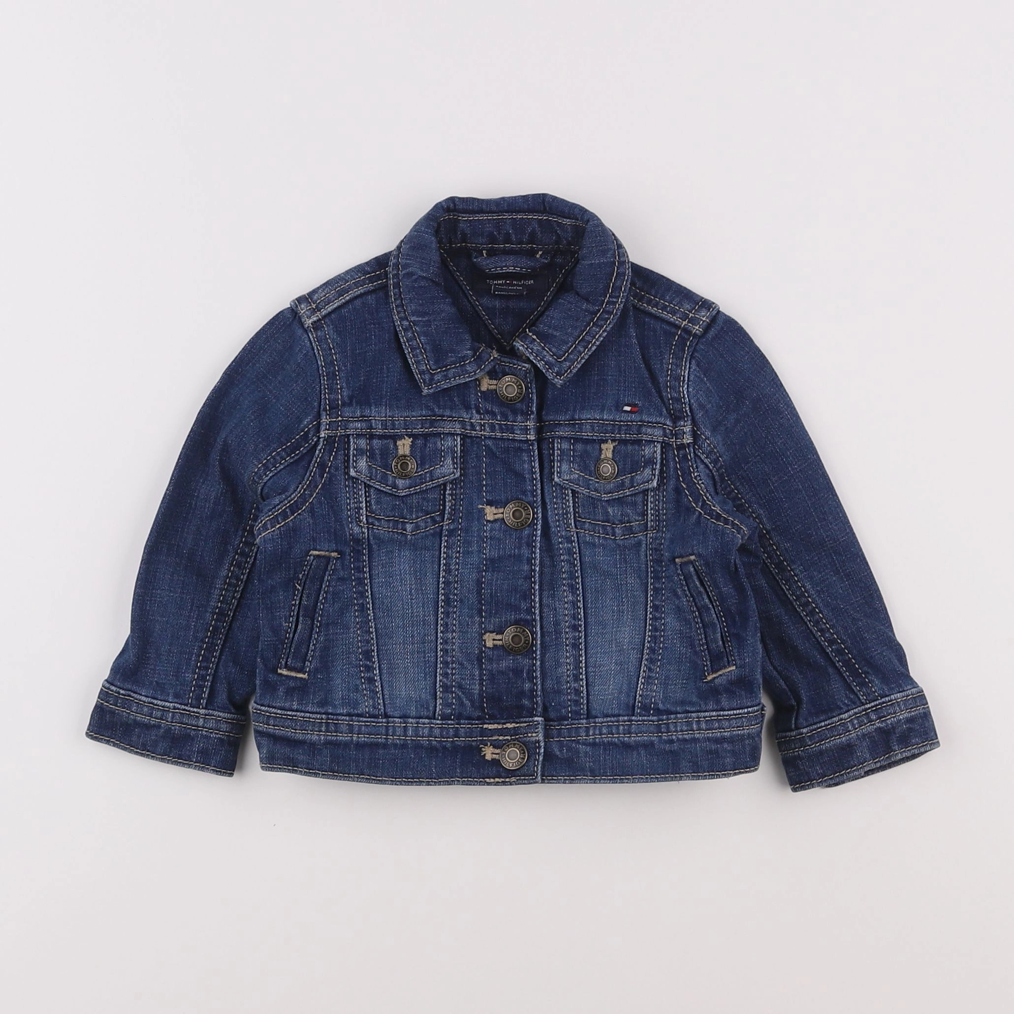 Tommy Hilfiger - veste bleu - 12 mois