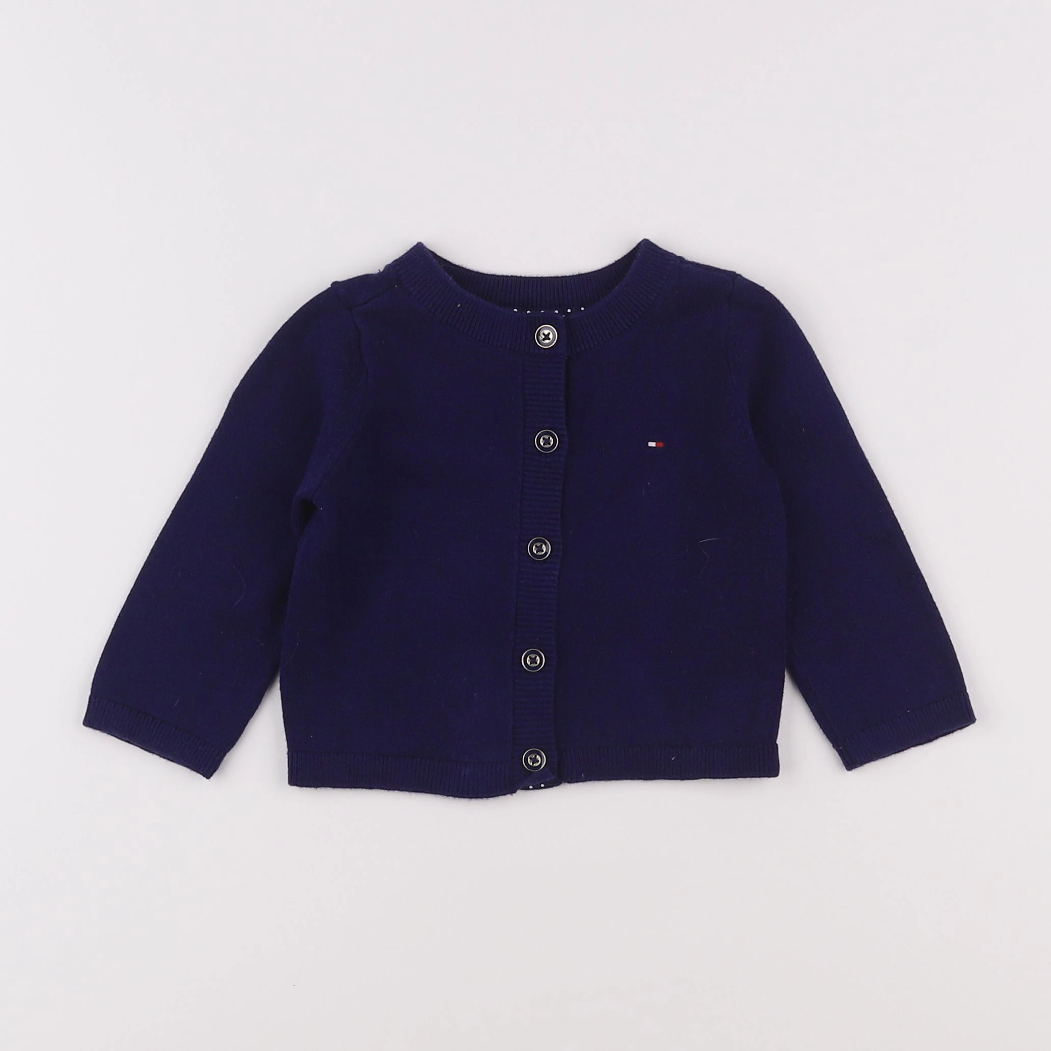 Tommy Hilfiger - gilet violet - 12 mois