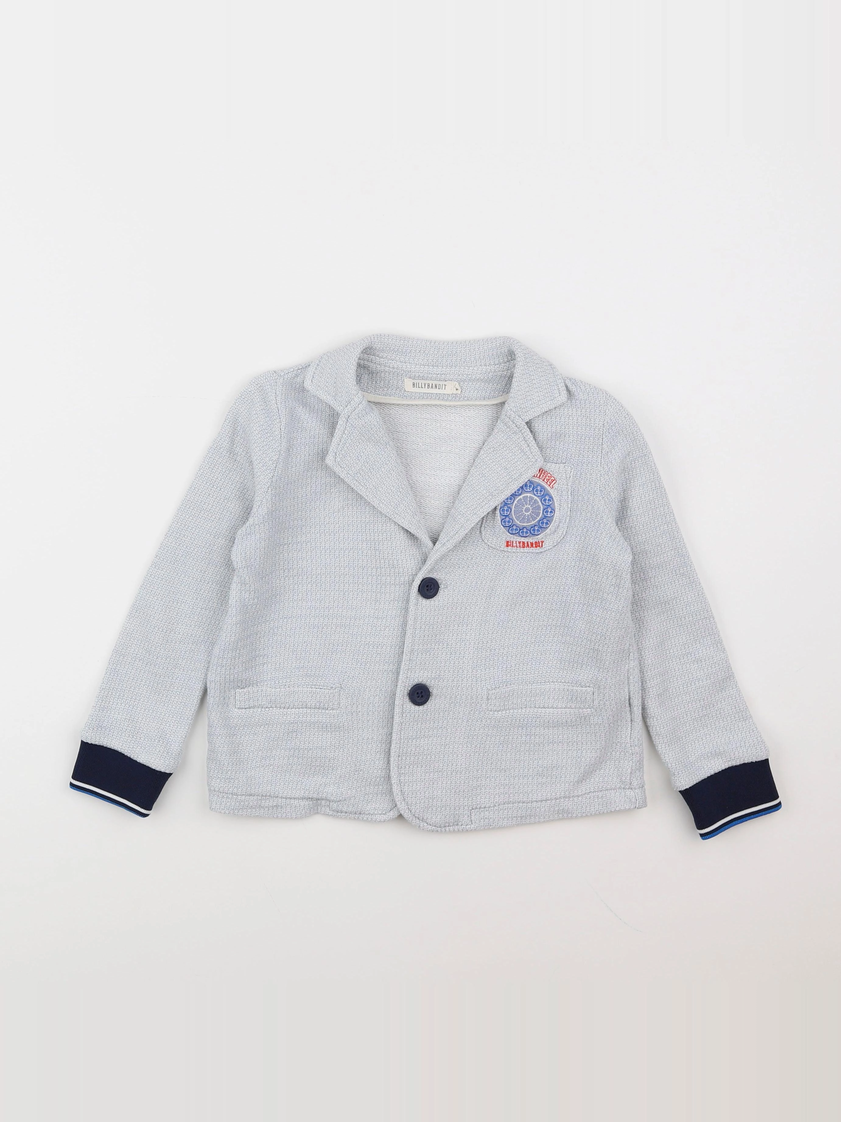 Billy Bandit - veste bleu - 5 ans