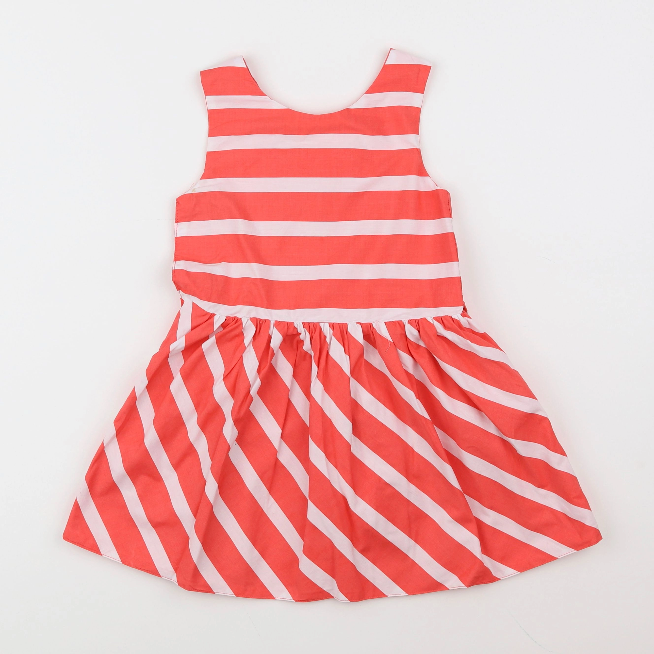 Okaidi - robe réversible orange - 5 ans