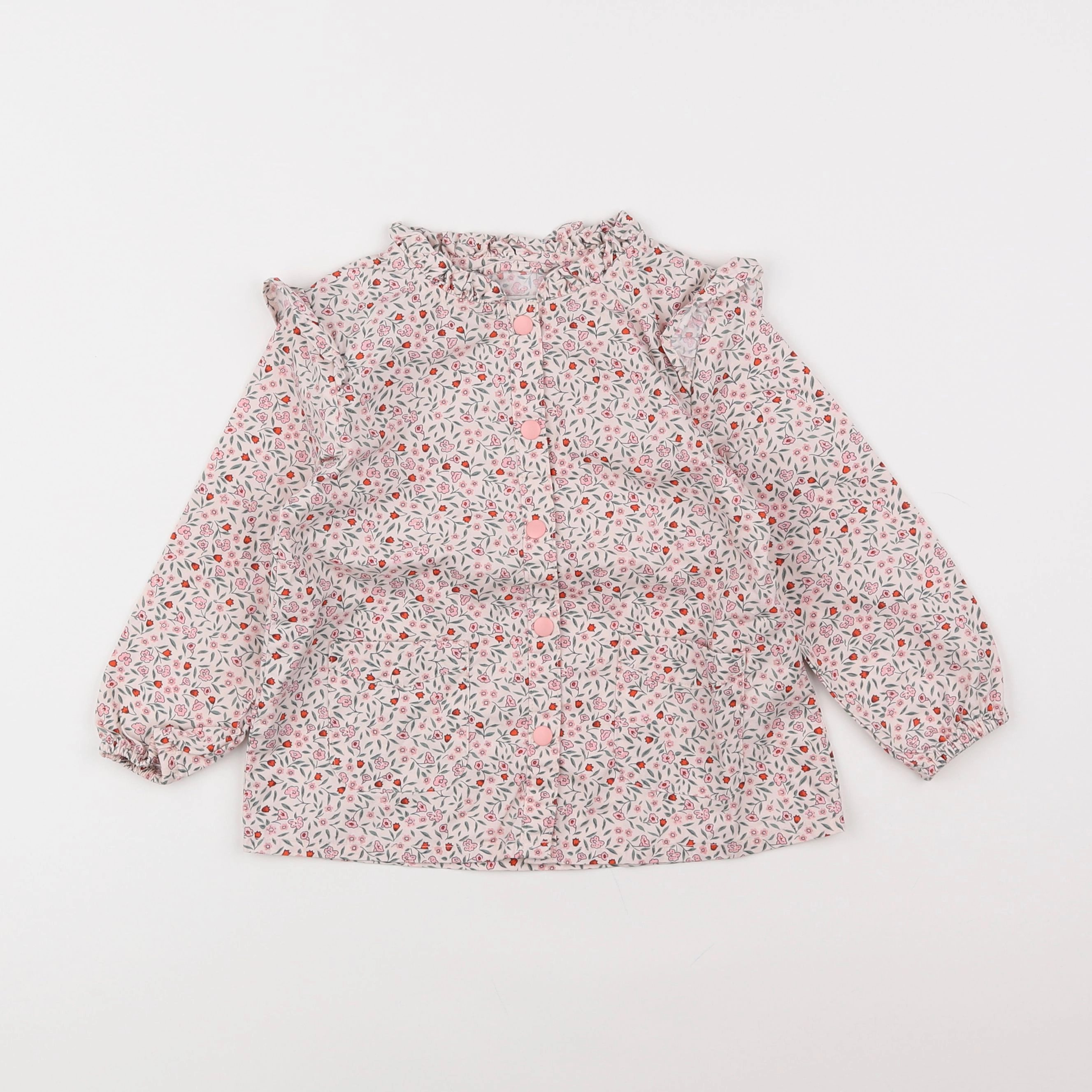 Vertbaudet - blouse rose - 2 ans