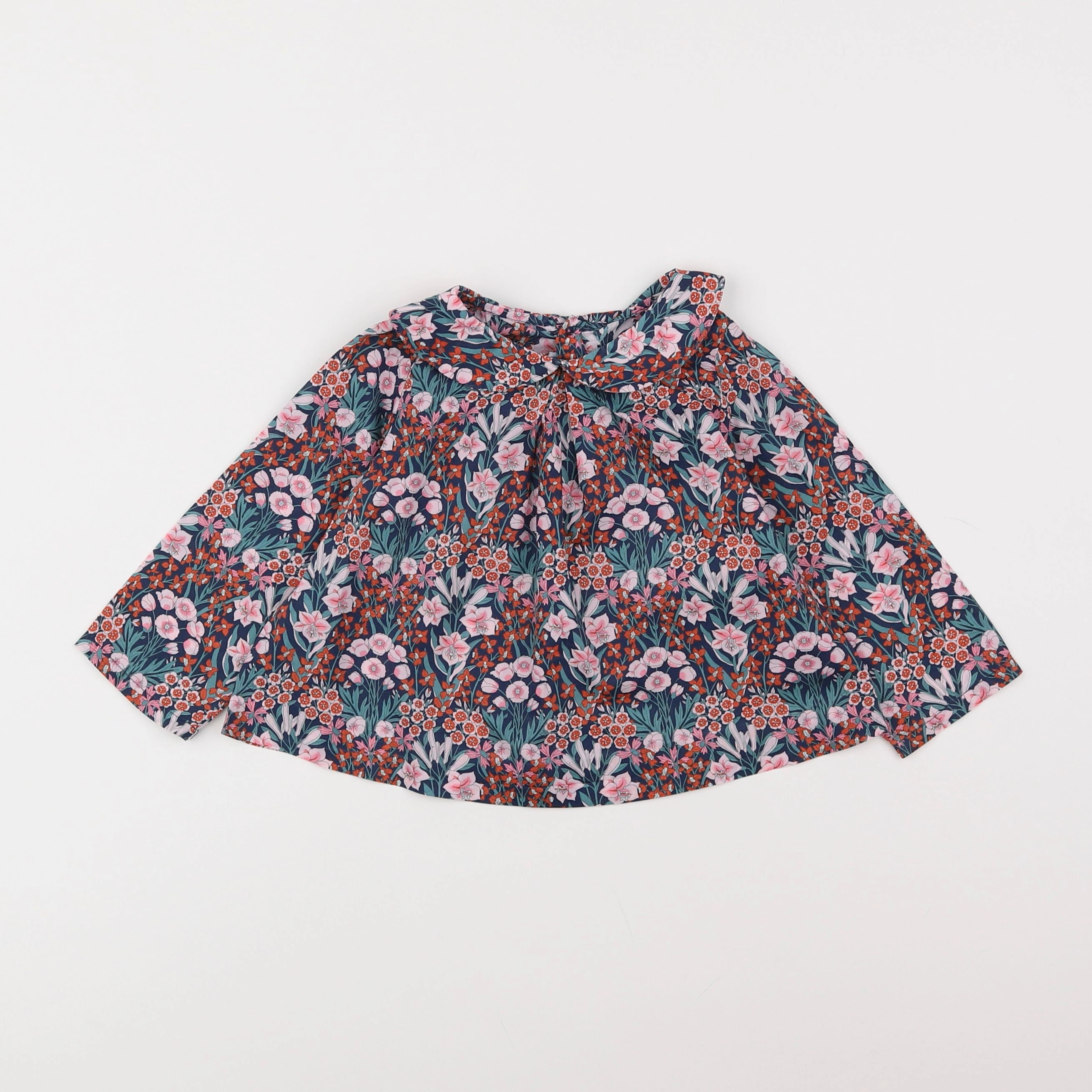 Jacadi - blouse liberty multicolore - 18 mois