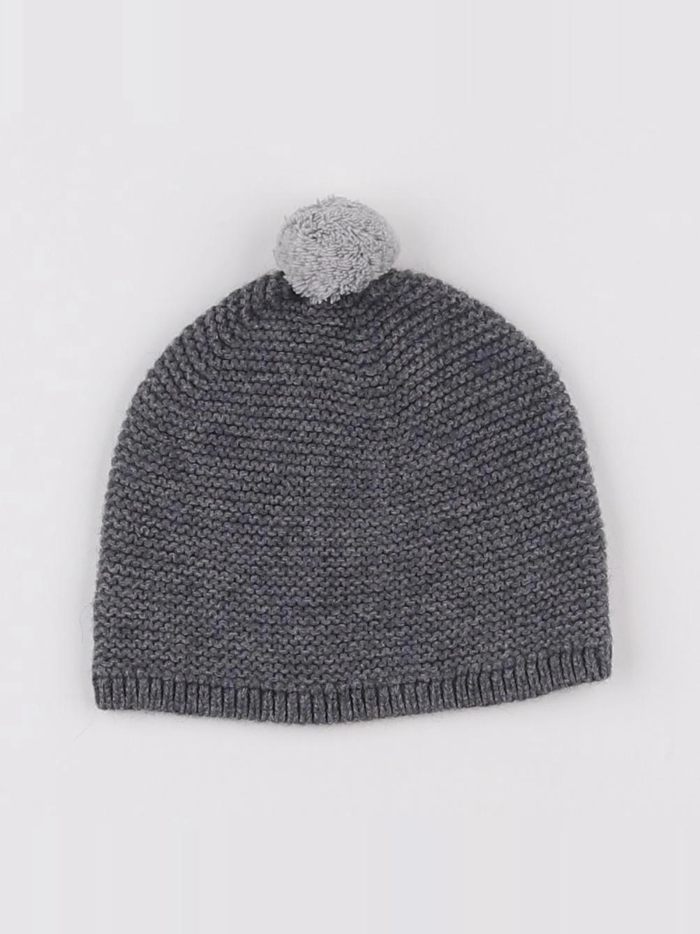 Jacadi - bonnet gris - 12 mois