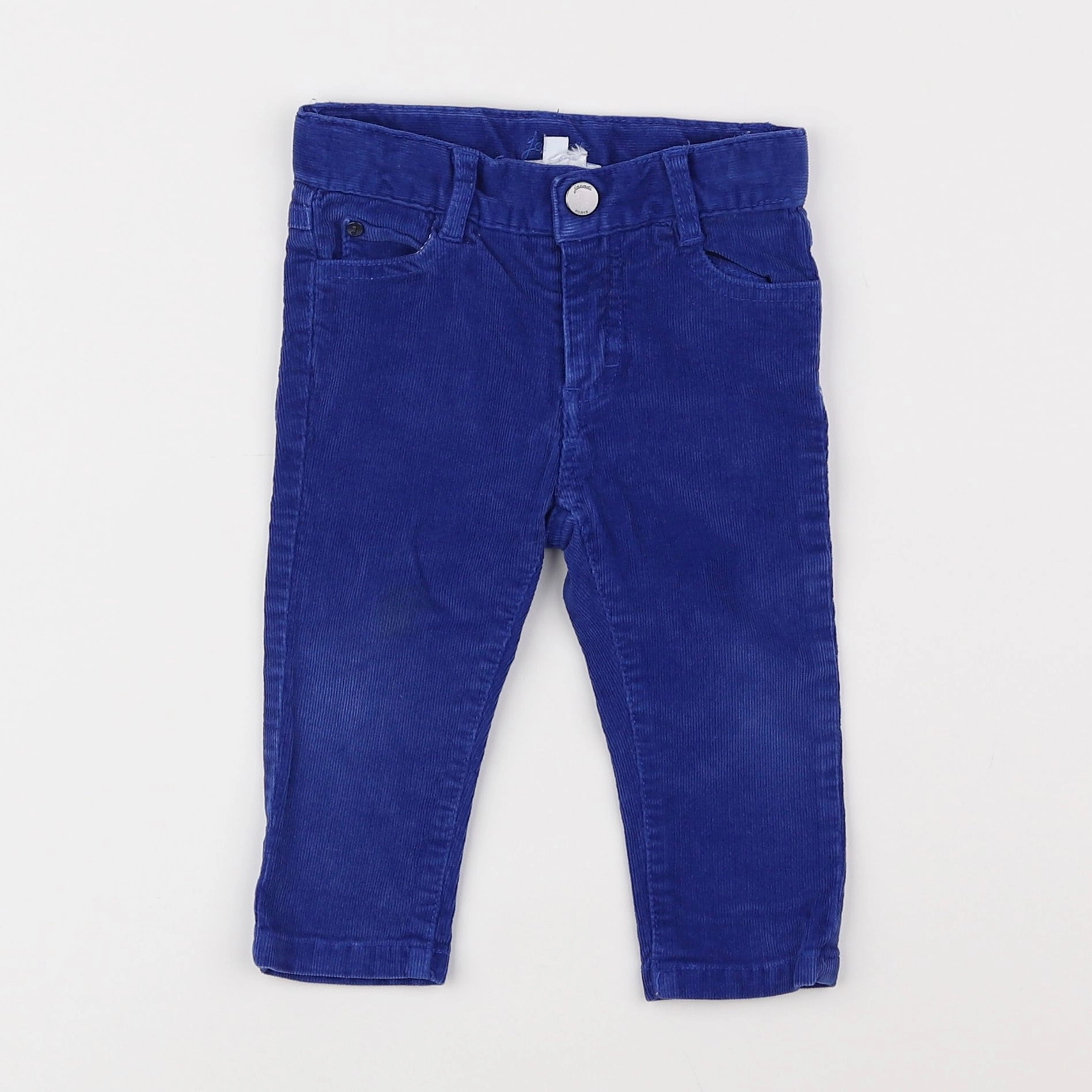 Jacadi - pantalon bleu - 12 mois