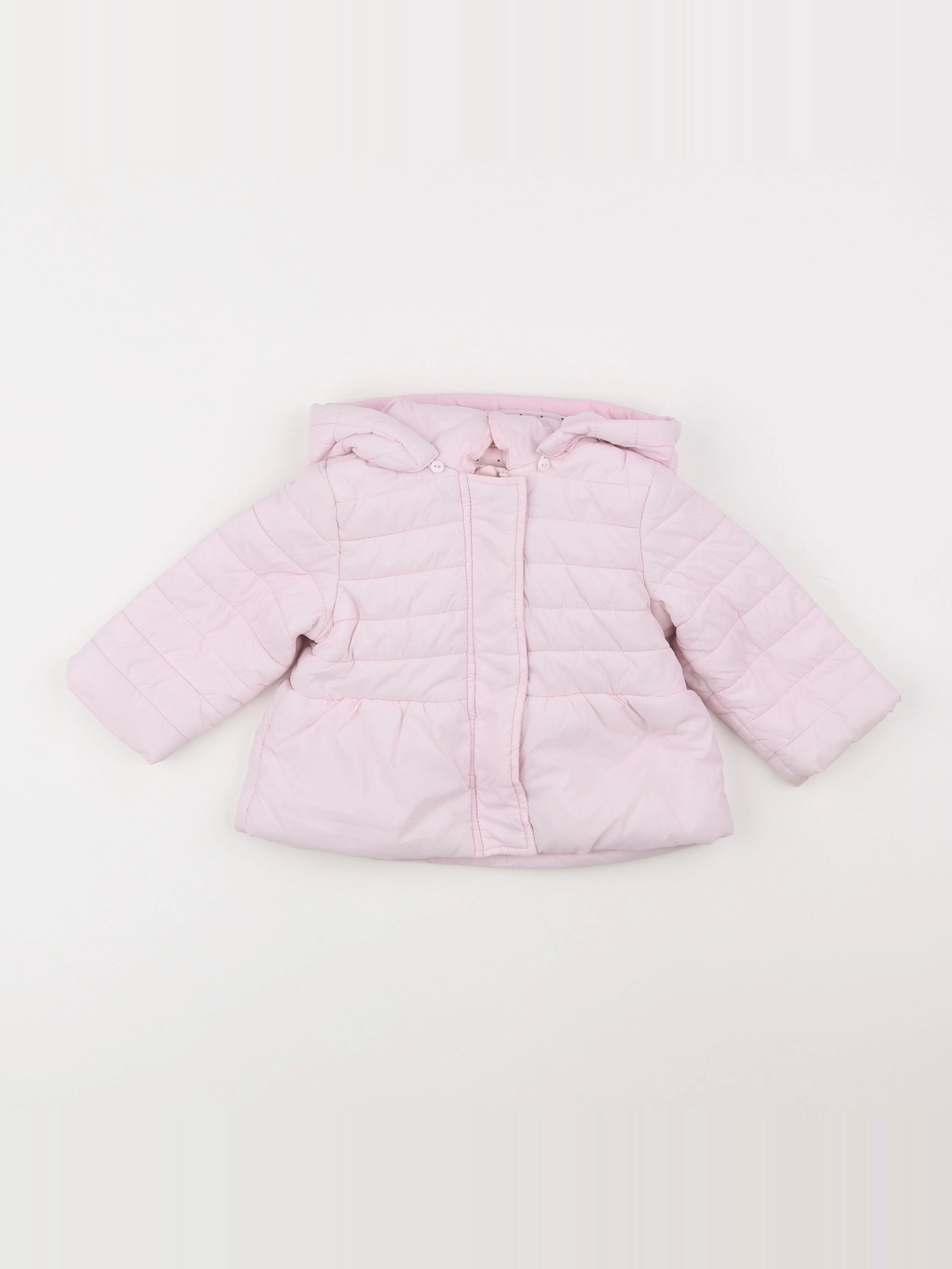Jacadi - doudoune rose - 6 mois