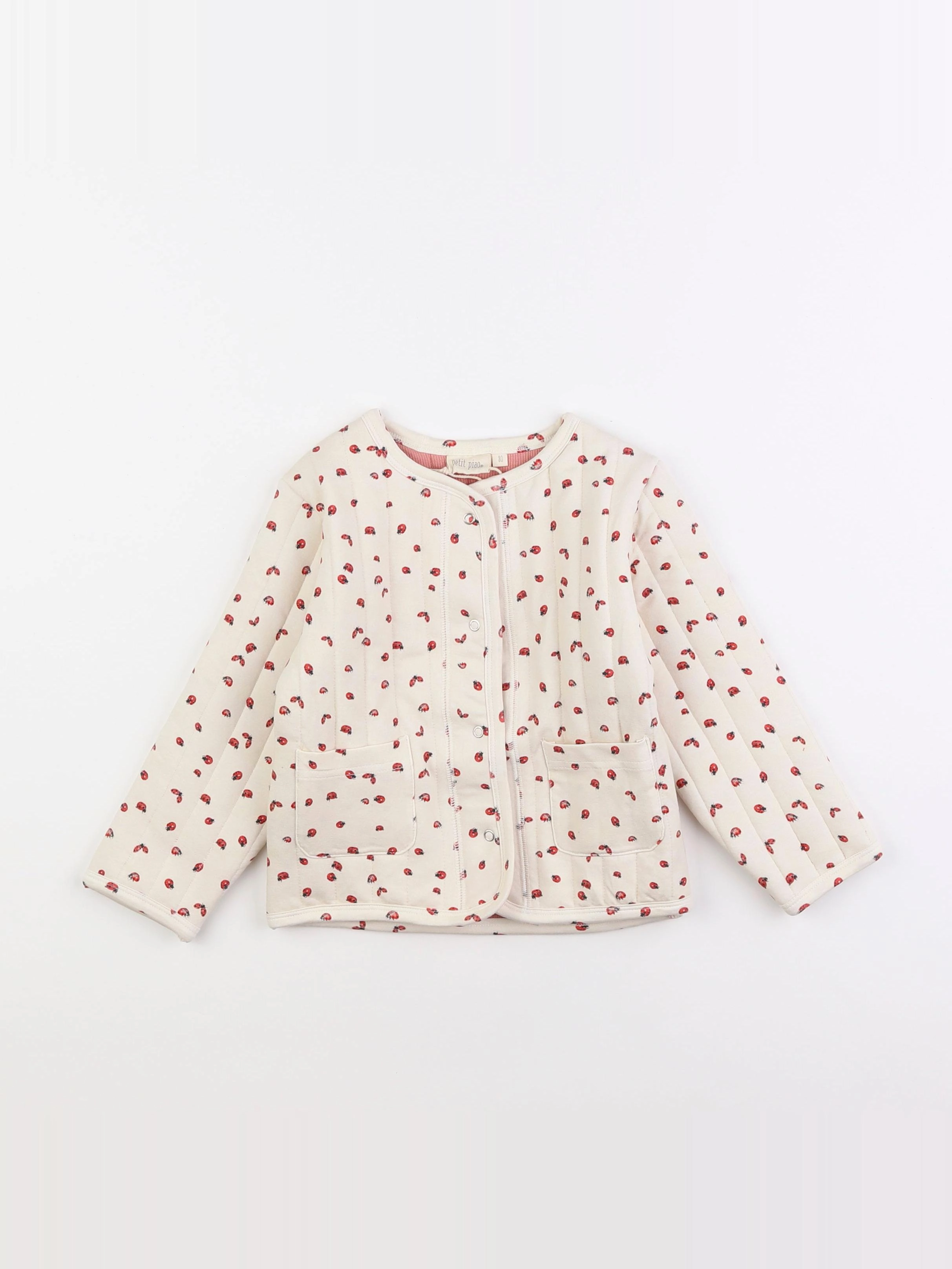 Petit Piao - veste rouge - 12 mois