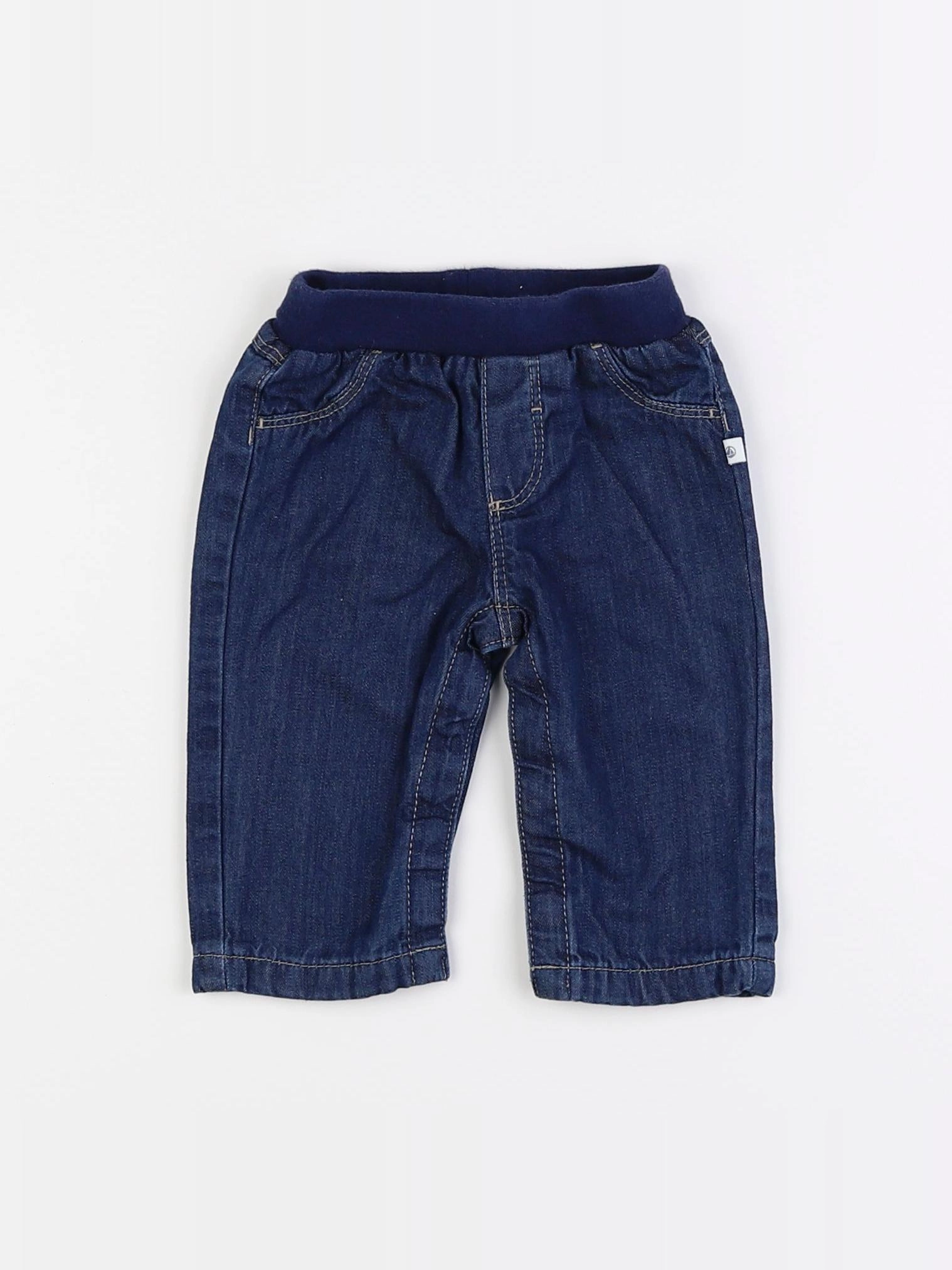 Petit Bateau - jean bleu - 3 mois