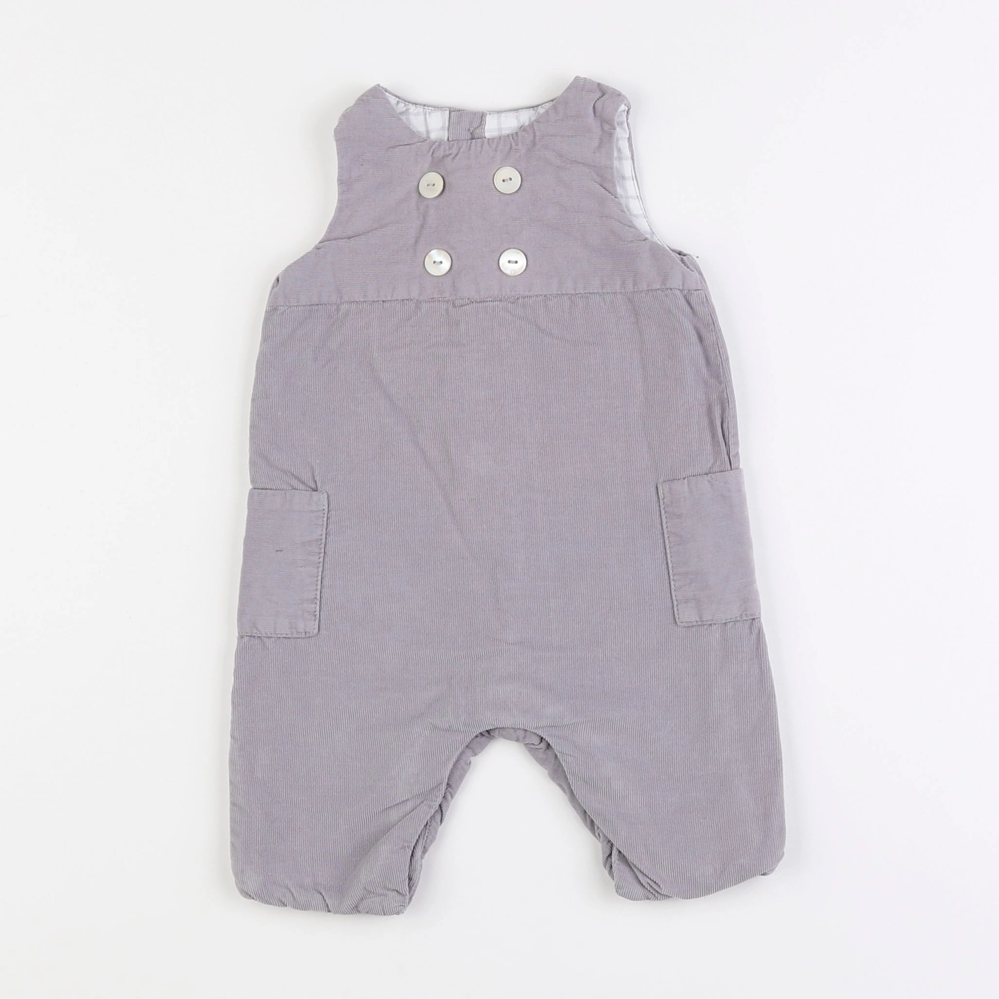 Jacadi - combinaison gris - 3 mois