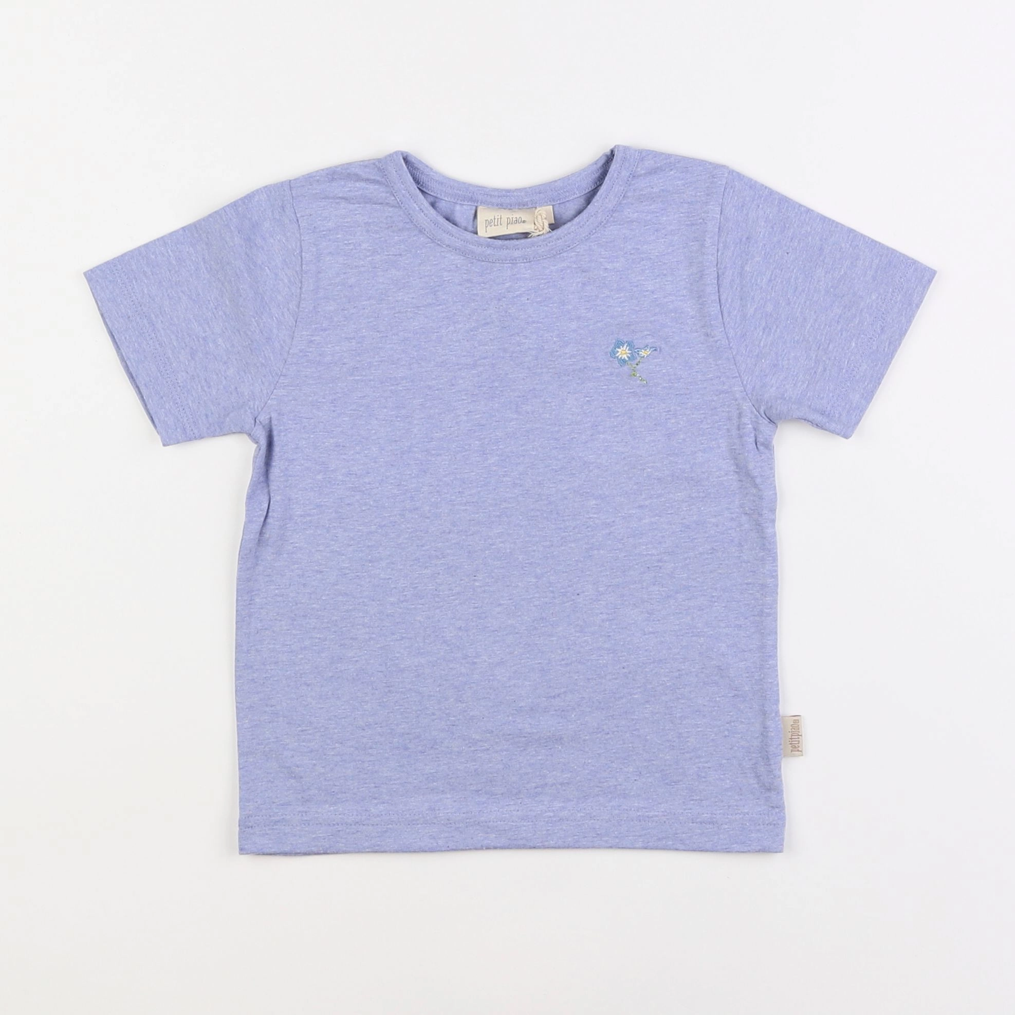 Petit Piao - tee-shirt bleu - 12 mois