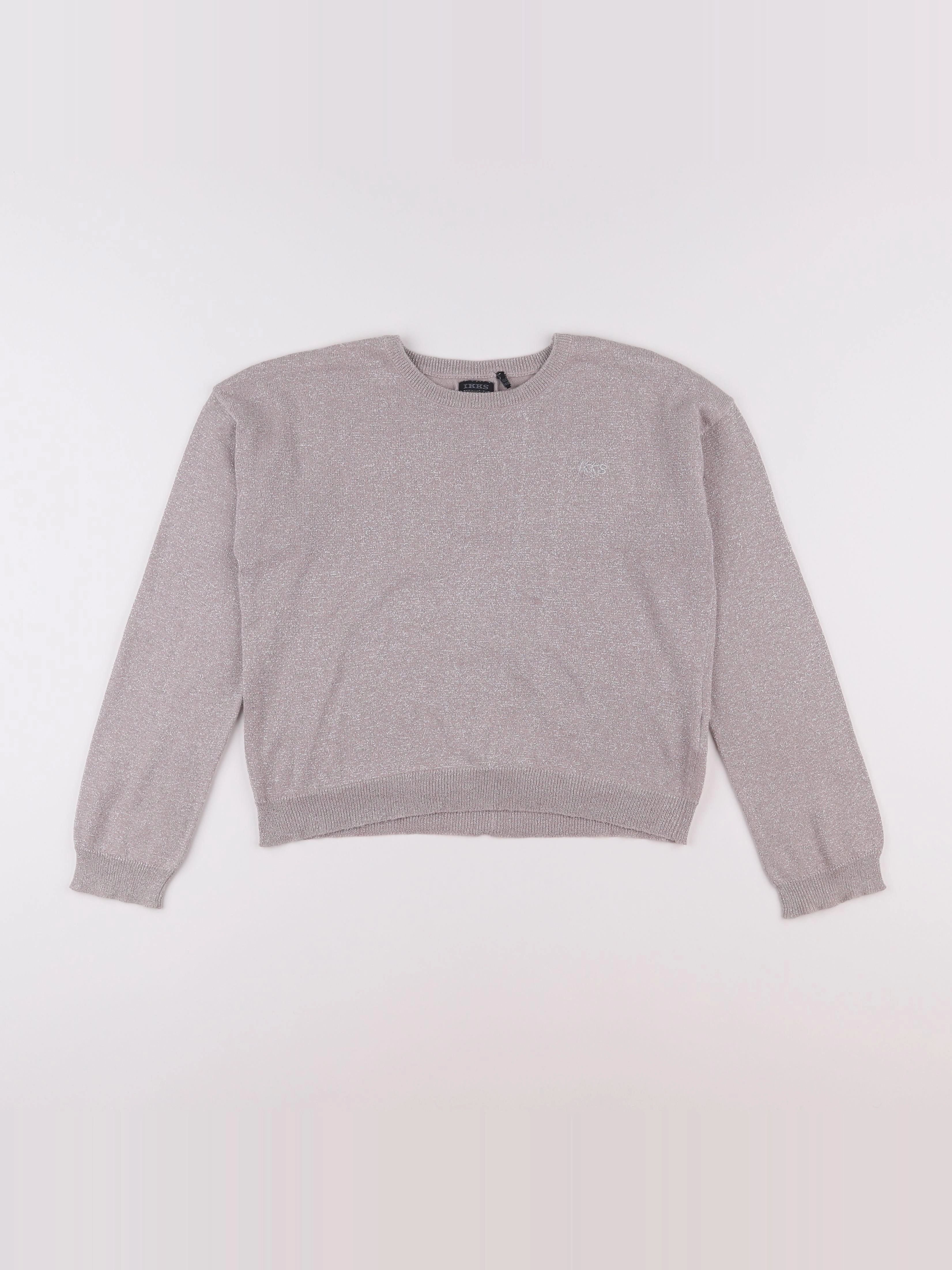 IKKS - pull rose - 10 ans