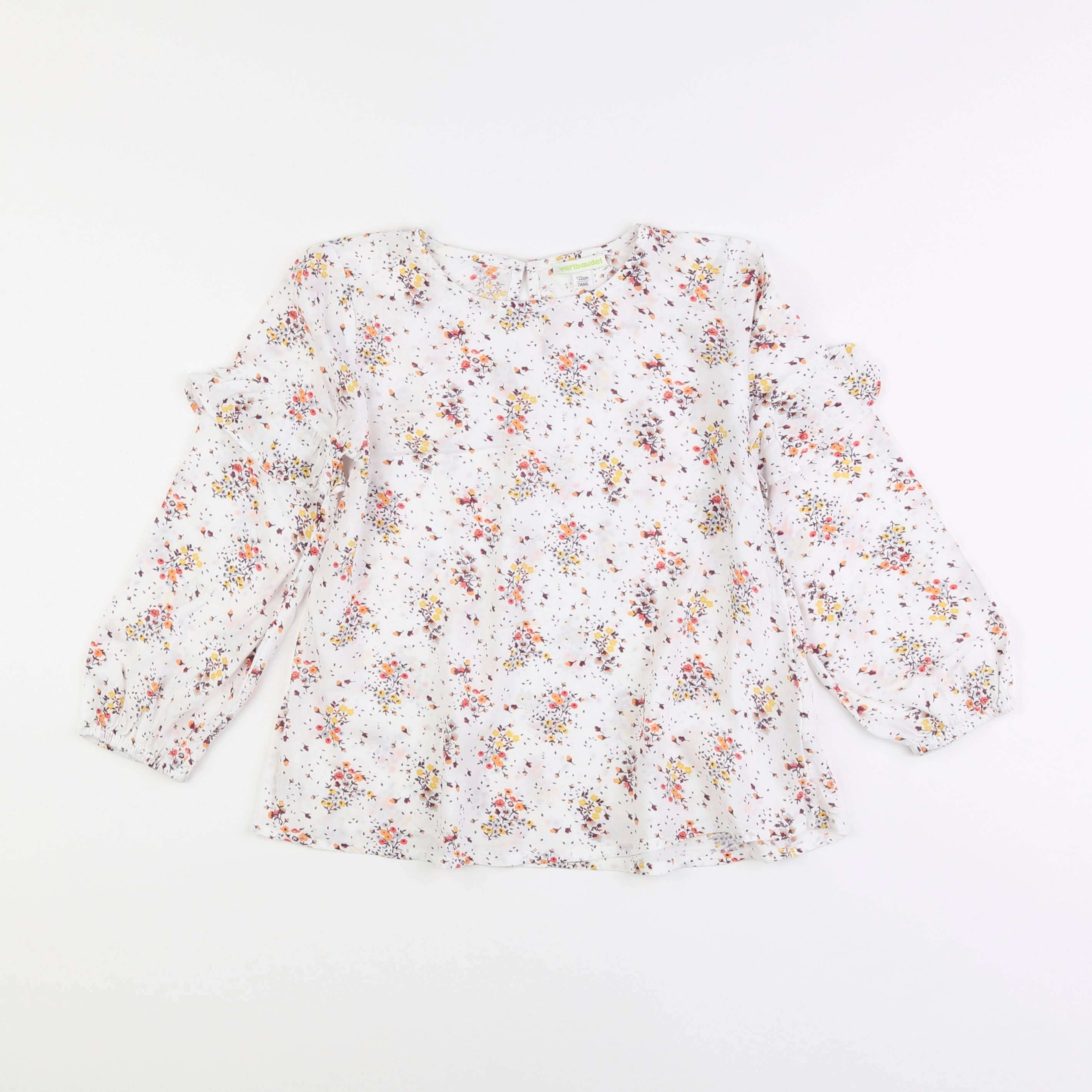 Vertbaudet - blouse blanc - 7 ans