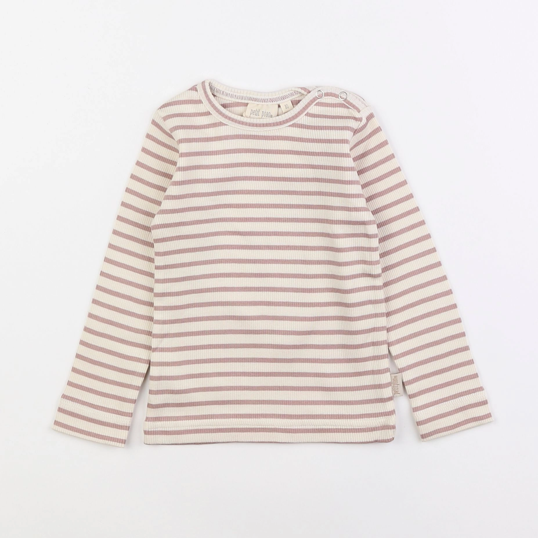 Petit Piao - tee-shirt rose - 12 mois