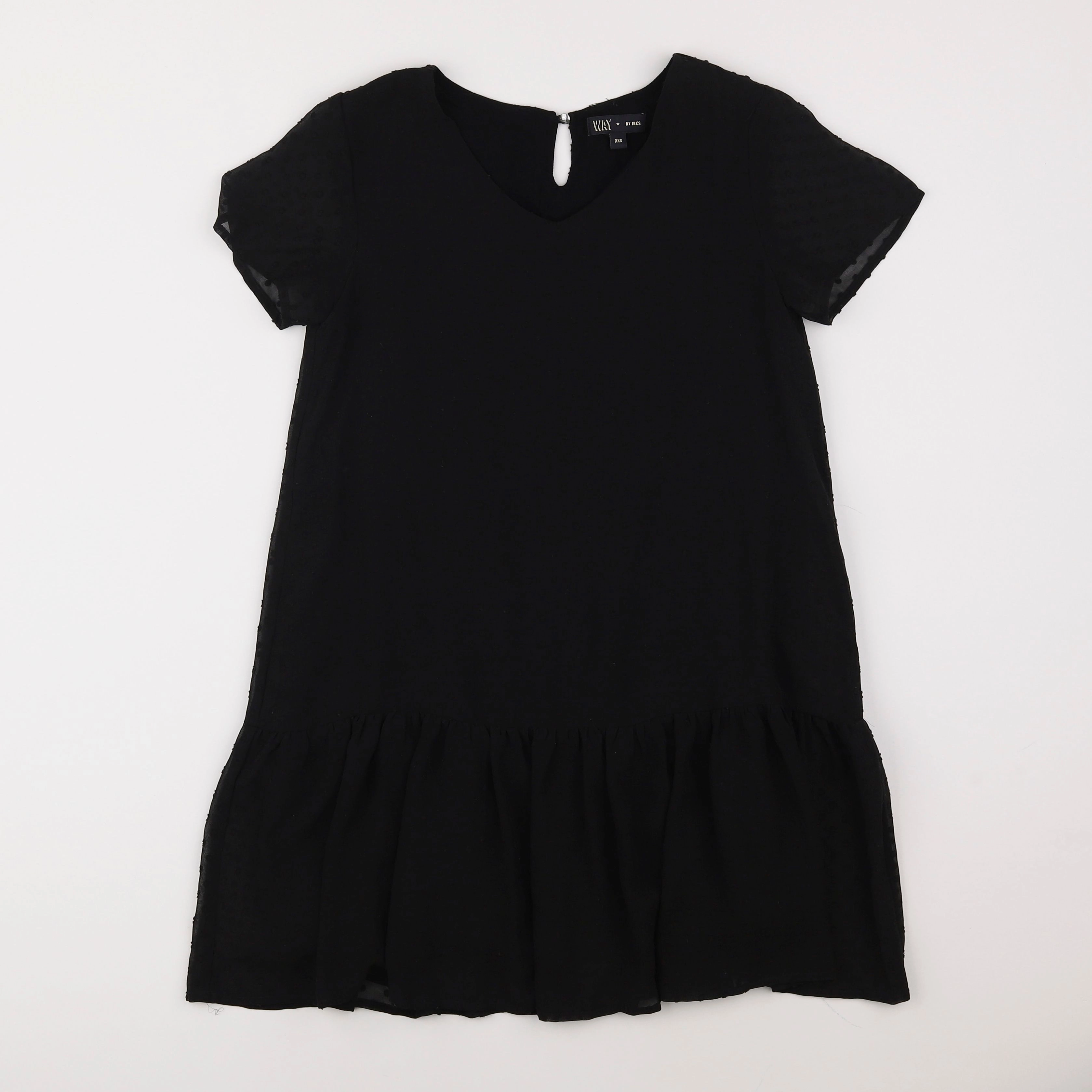IKKS - robe noir - 10 ans