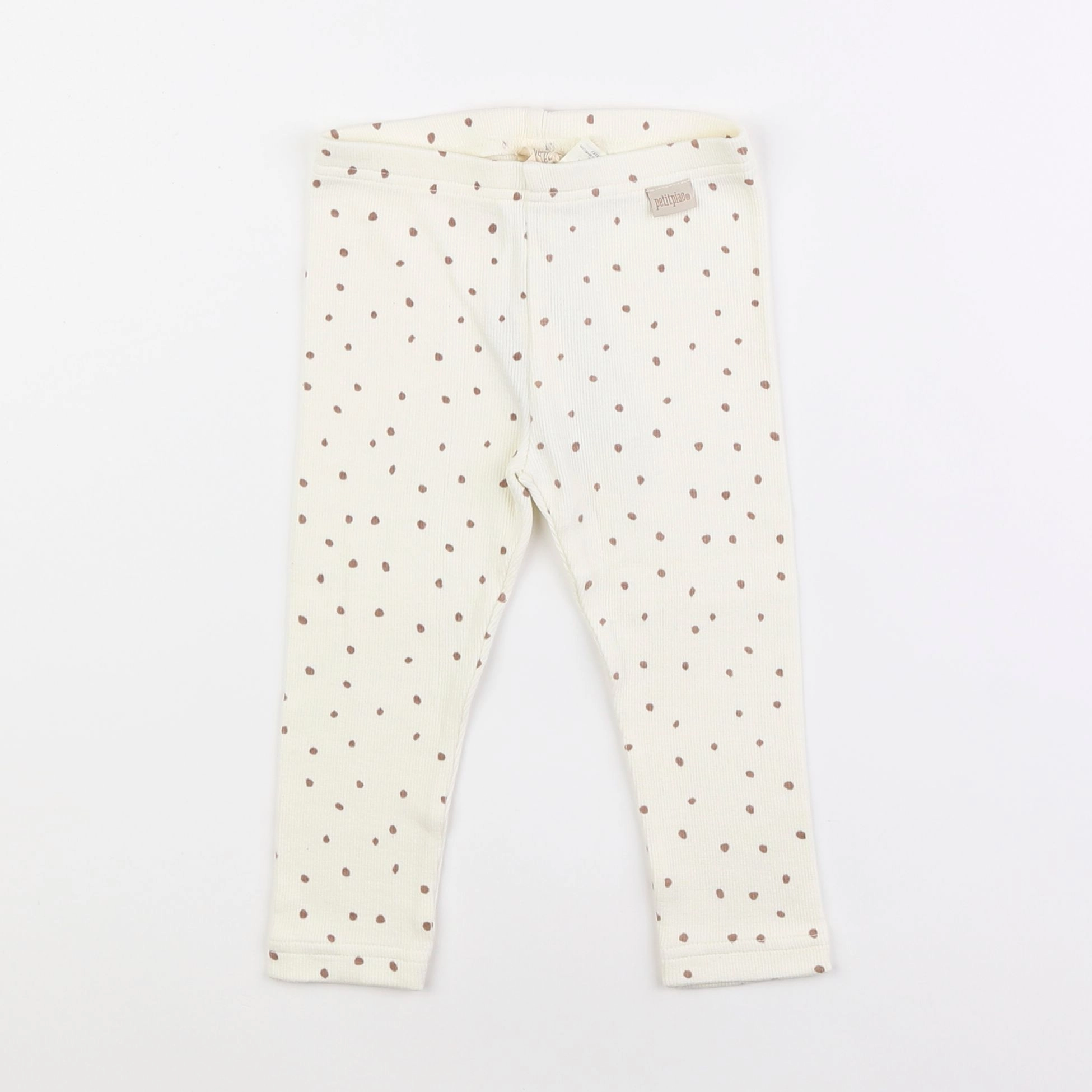 Petit Piao - legging beige - 12 mois