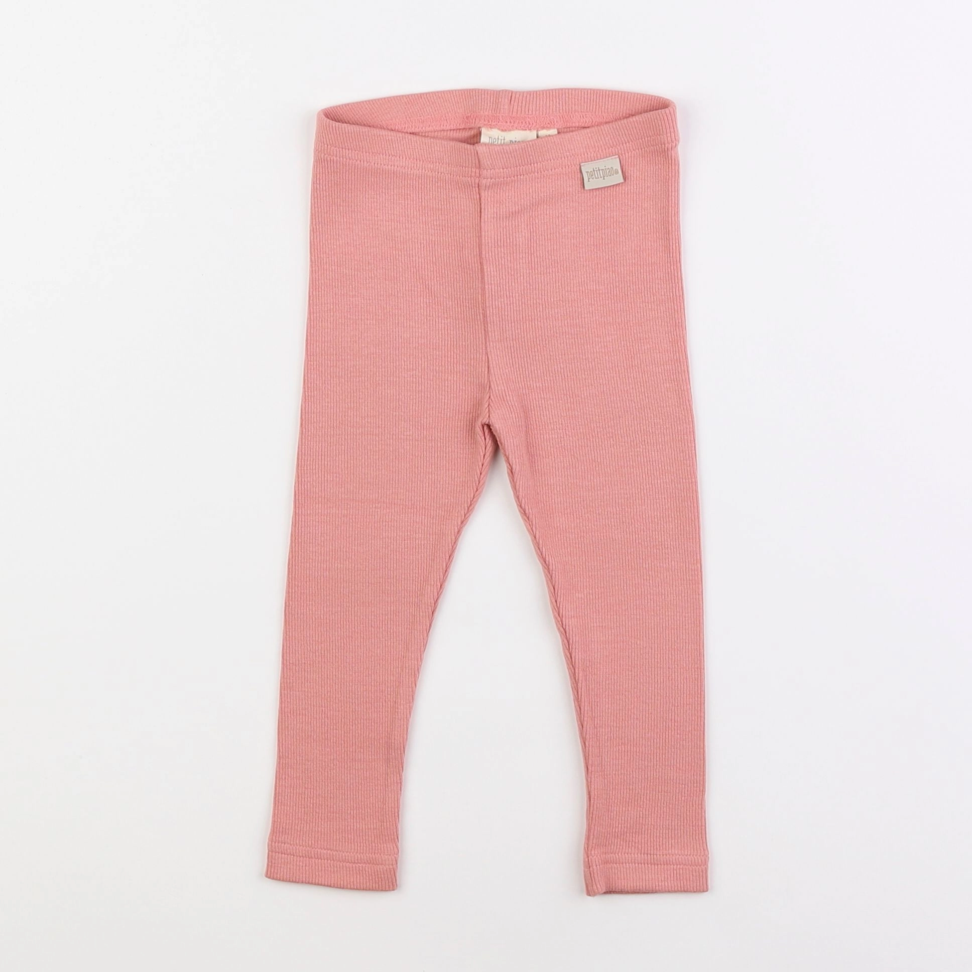 Petit Piao - legging rose - 12 mois