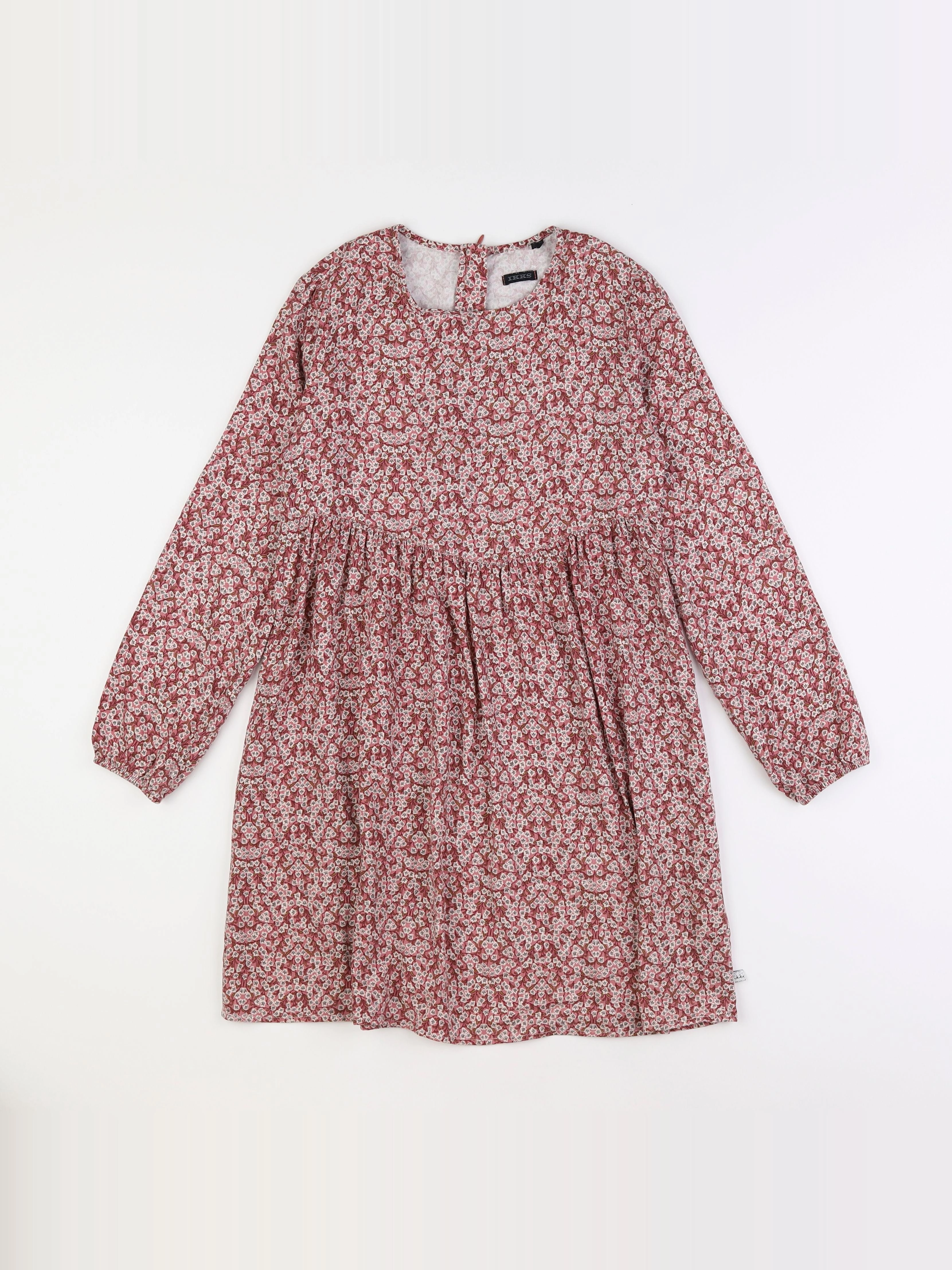 IKKS - robe rose - 12 ans