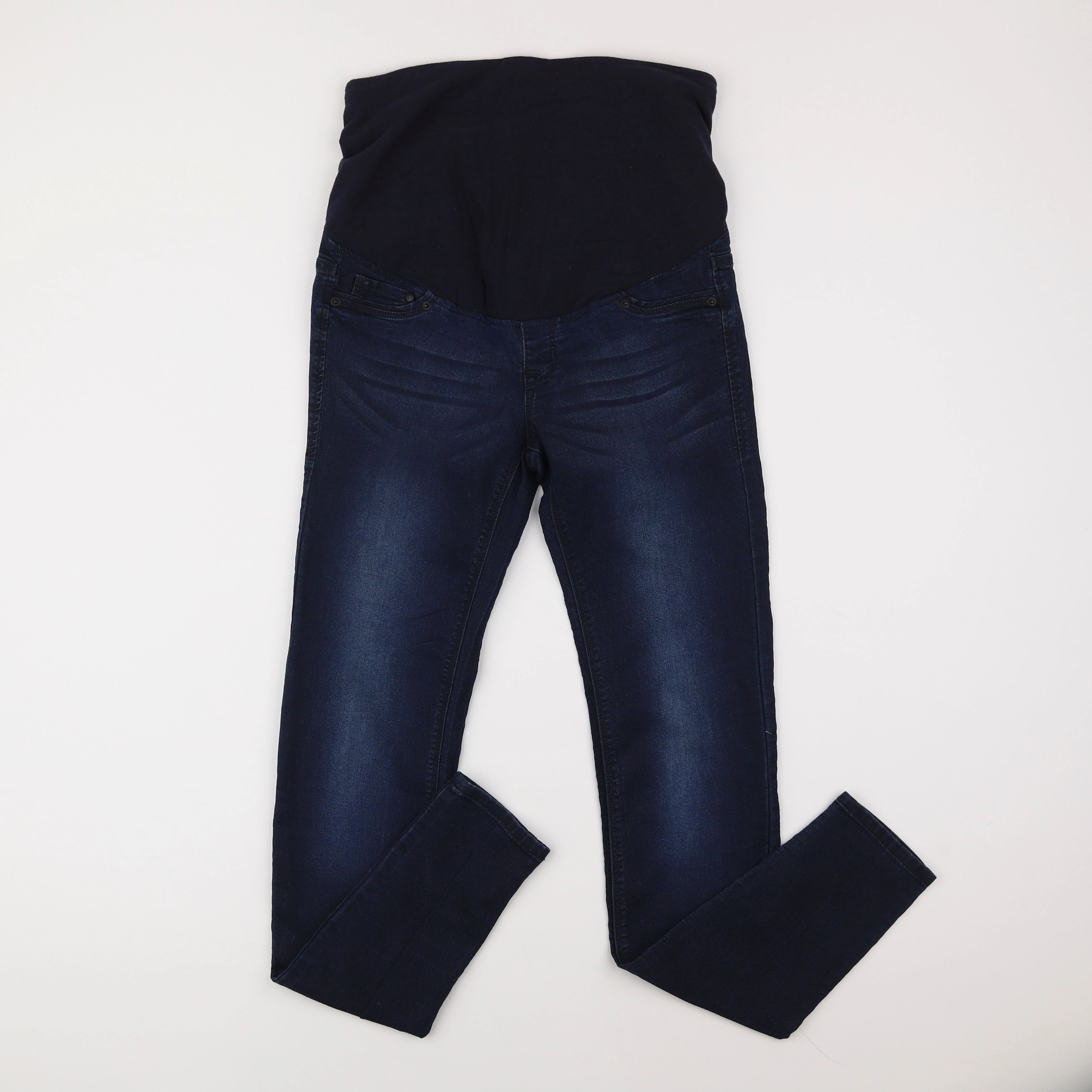 H&M - jean grossesse bleu - 38 à 40