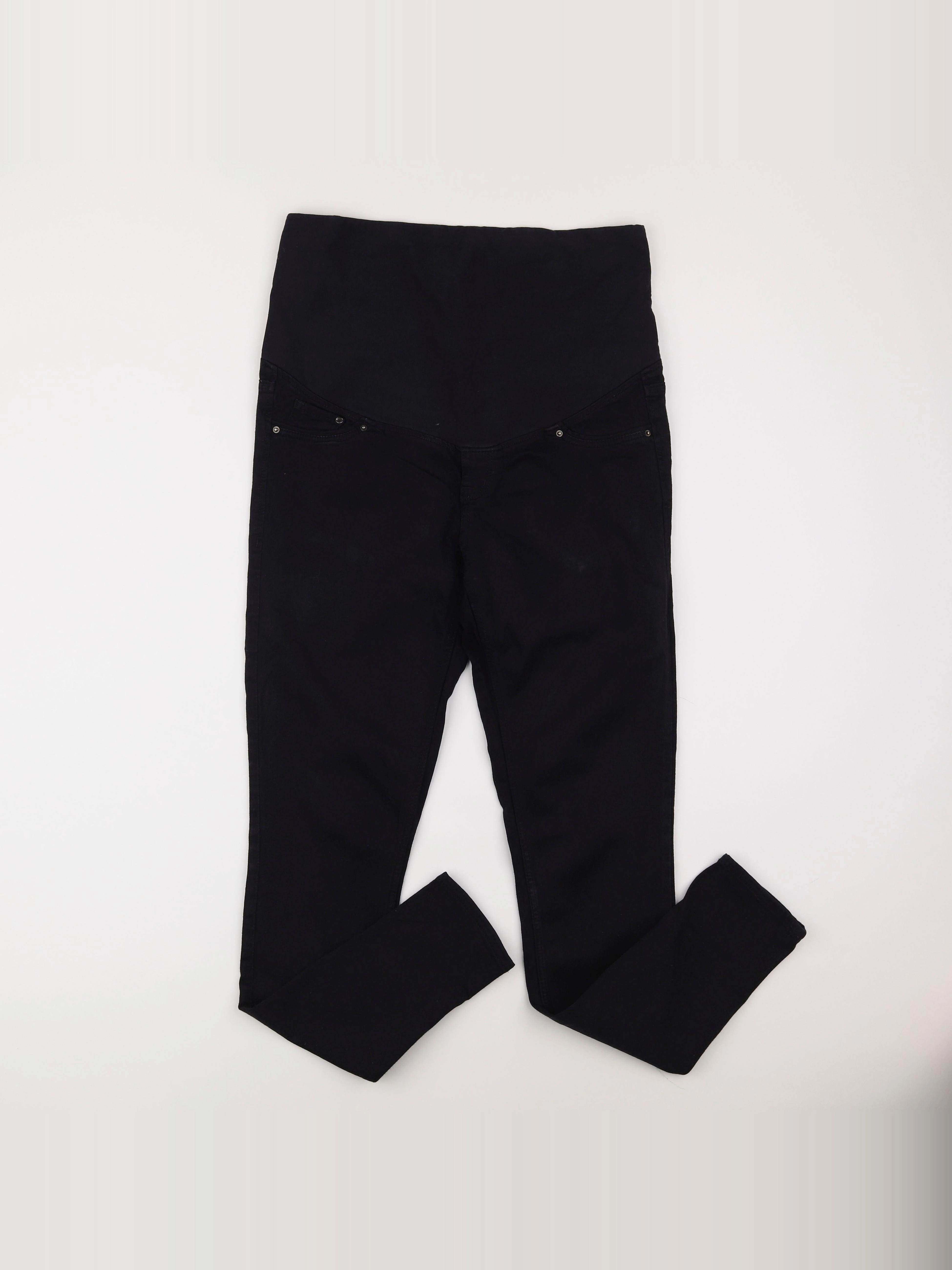 H&M - pantalon grossesse noir - 40