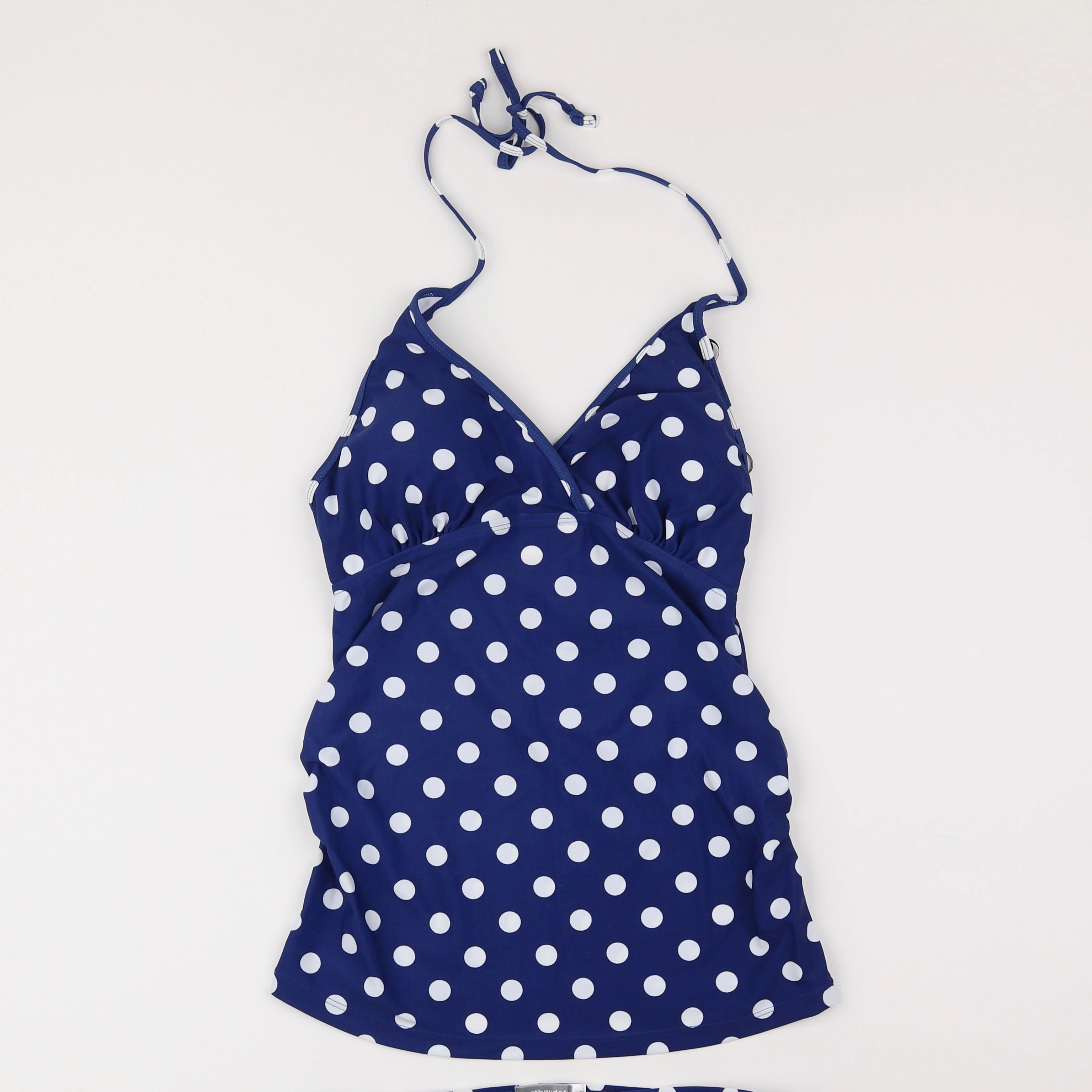 Vertbaudet - maillot de bain grossesse blanc, bleu - 34