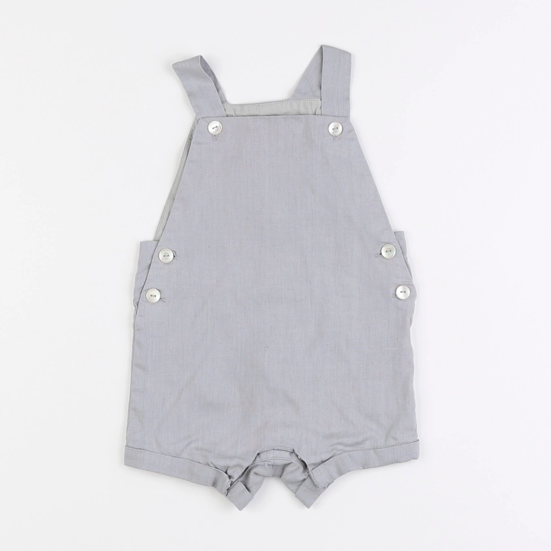 Jacadi - salopette gris - 6 mois
