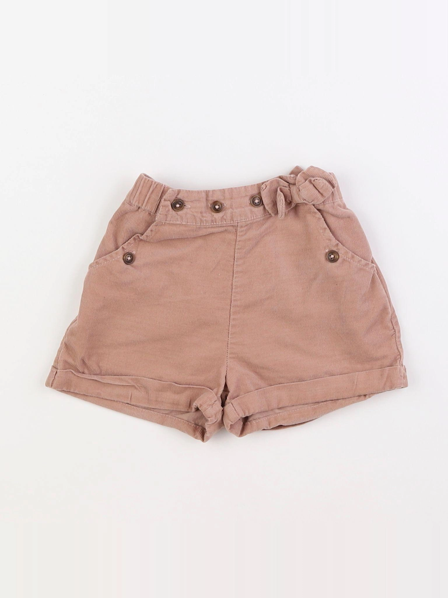 Vertbaudet - short rose - 2 ans