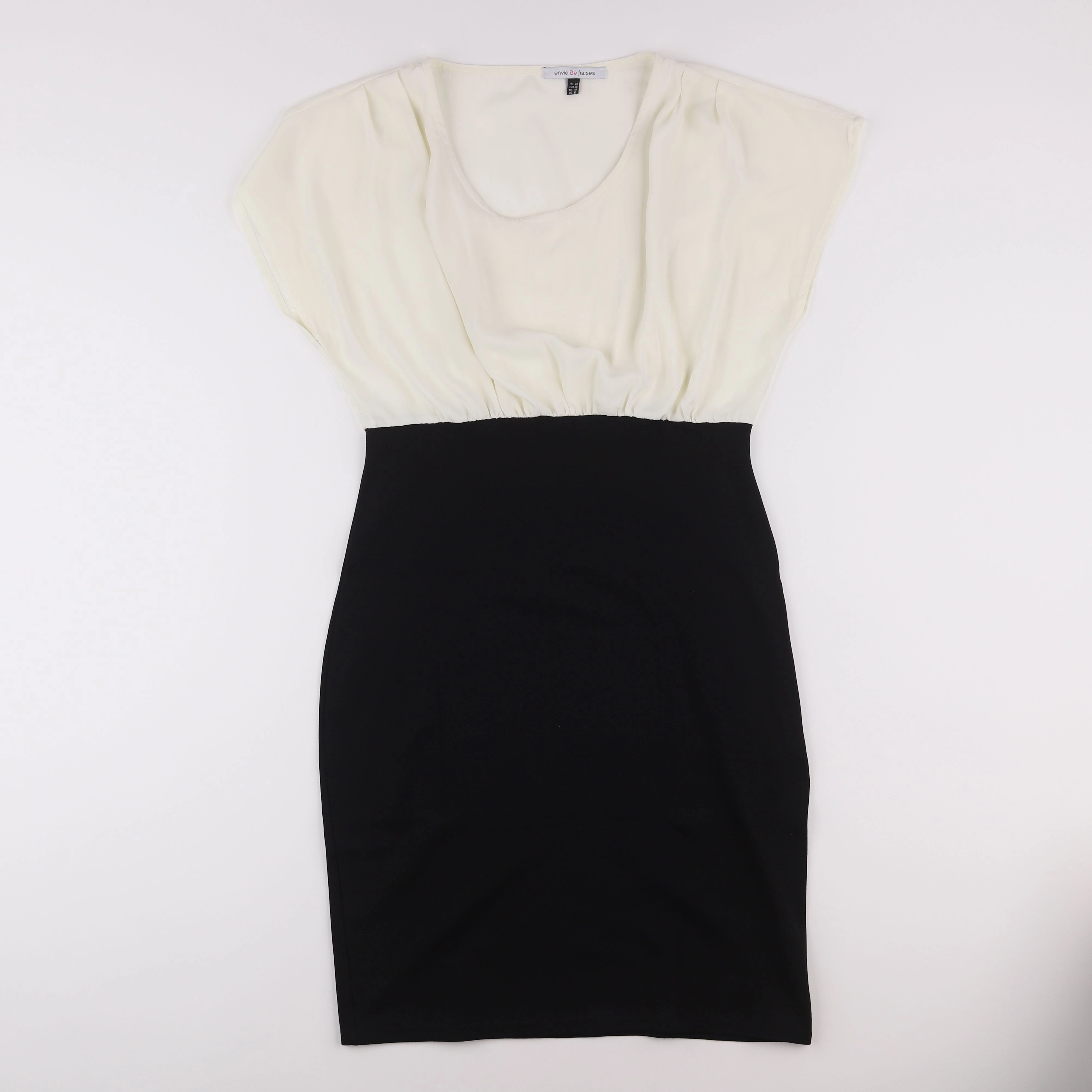 Envie de fraise - robe grossesse noir - 38