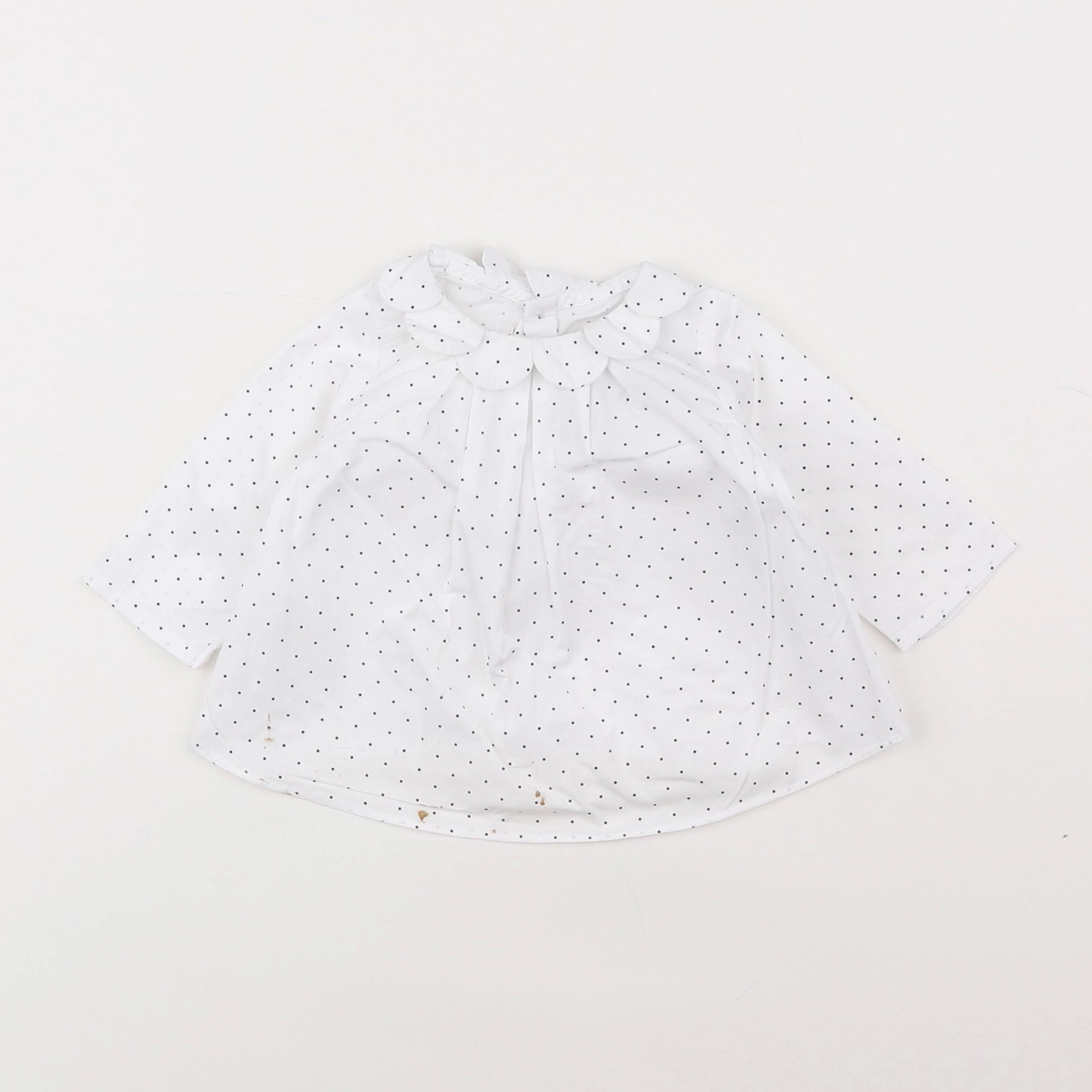 Jacadi - blouse blanc - 3 mois