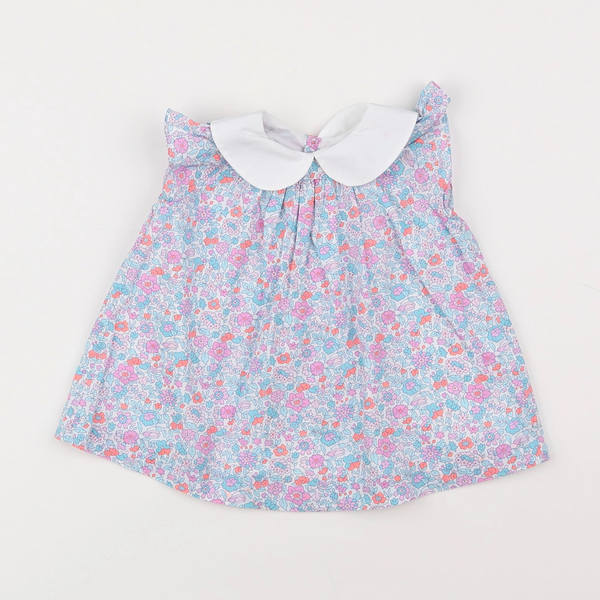 Jacadi - robe liberty multicolore - 3 mois